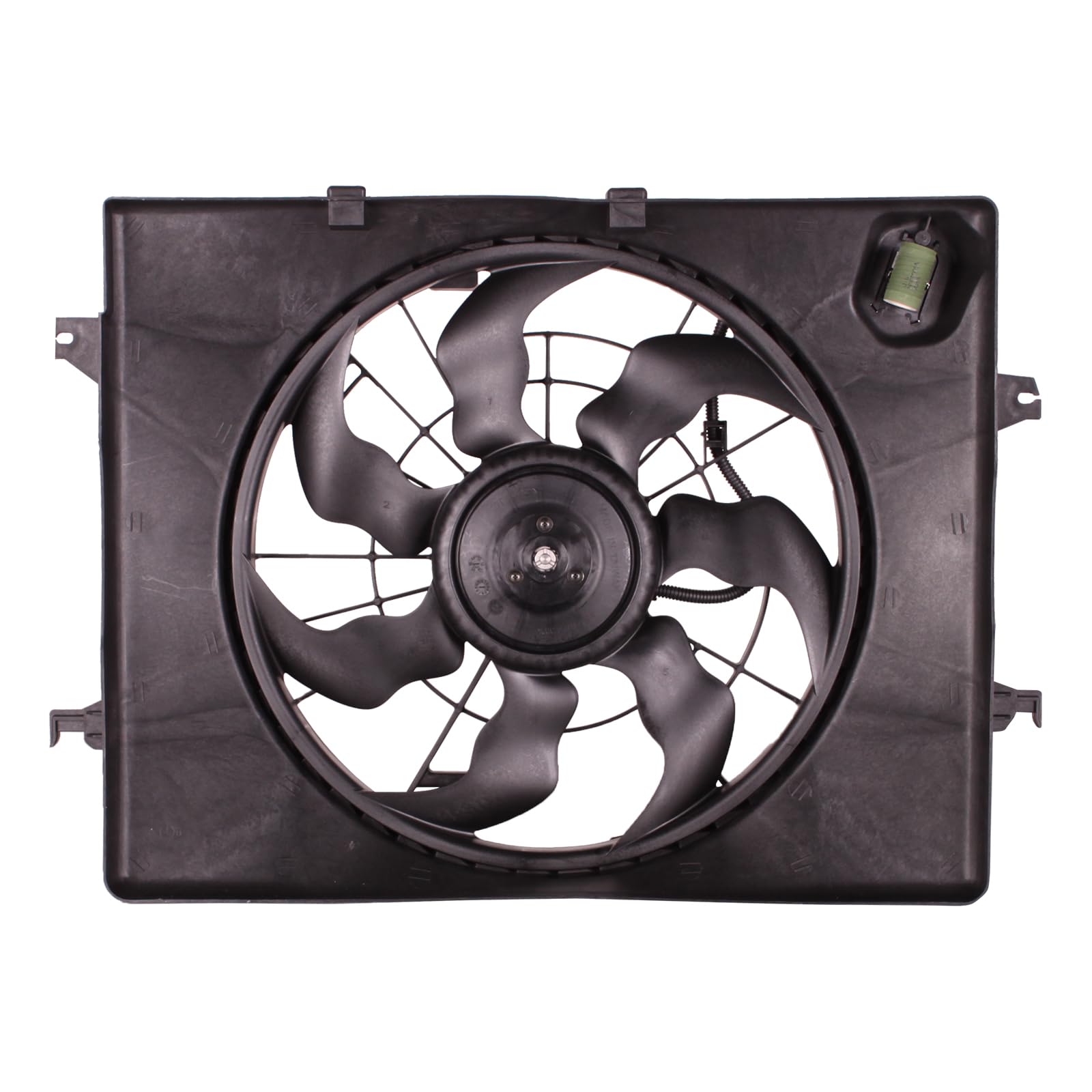 TYG Upgraded Cooling Fan Assembly for 2011-2013 Kia Optima 2.4L | Racing-Level OE Replacement Engine Radiator for 25380-3R170 | 