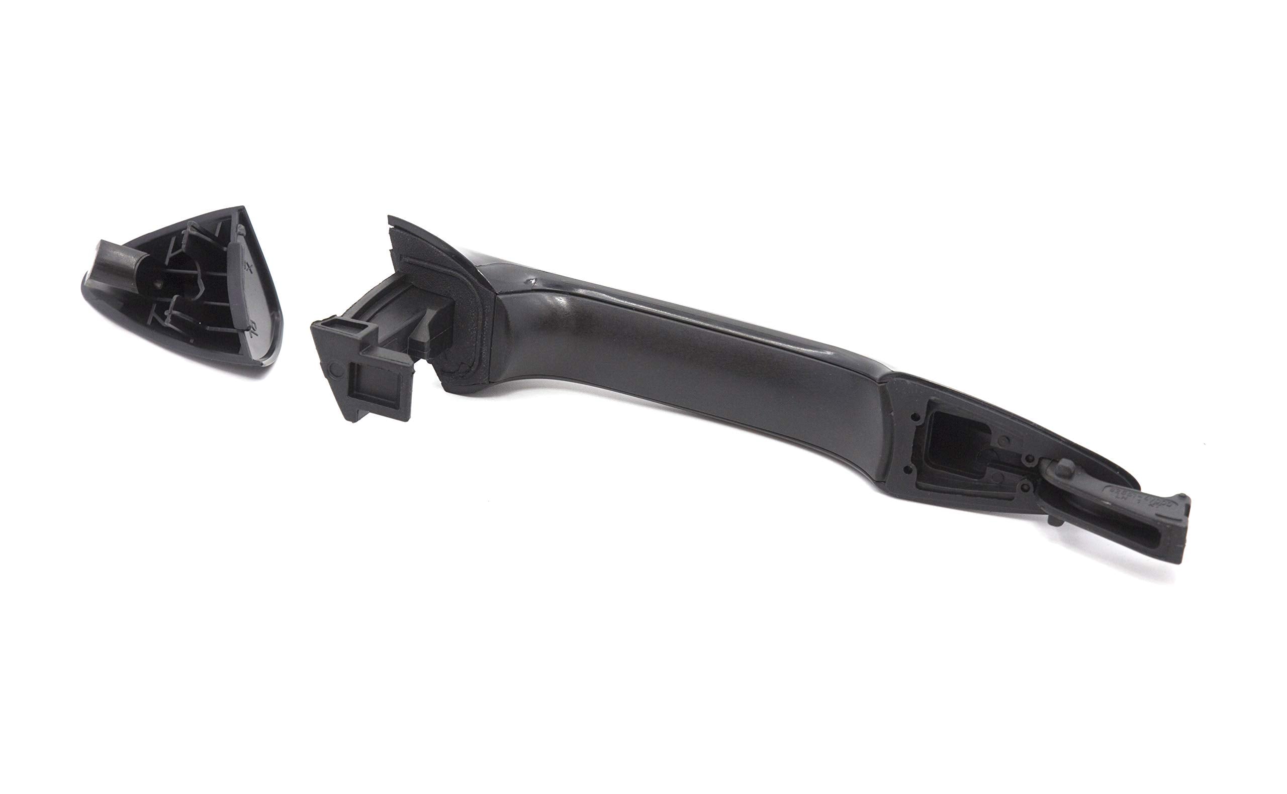 Otois Rear Left Side Exterior Door Handle Primed Black for Hyundai Elantra 2011 2015