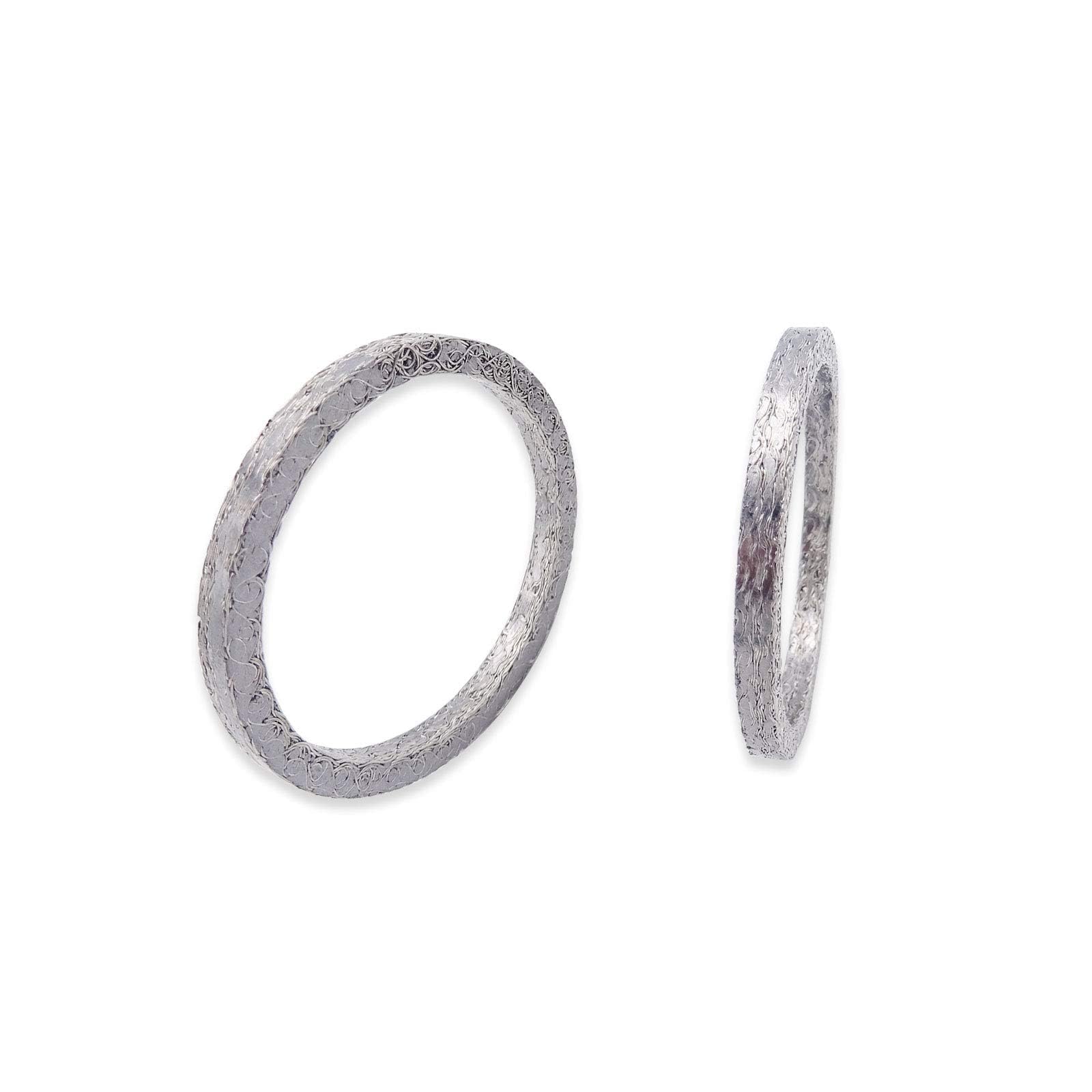 Dasen Steel Mesh Style Crush Seal Exhaust Port Gasket Kits Compatible with 1984-2024 Harley Big Twin and Sportster XL Replace 17