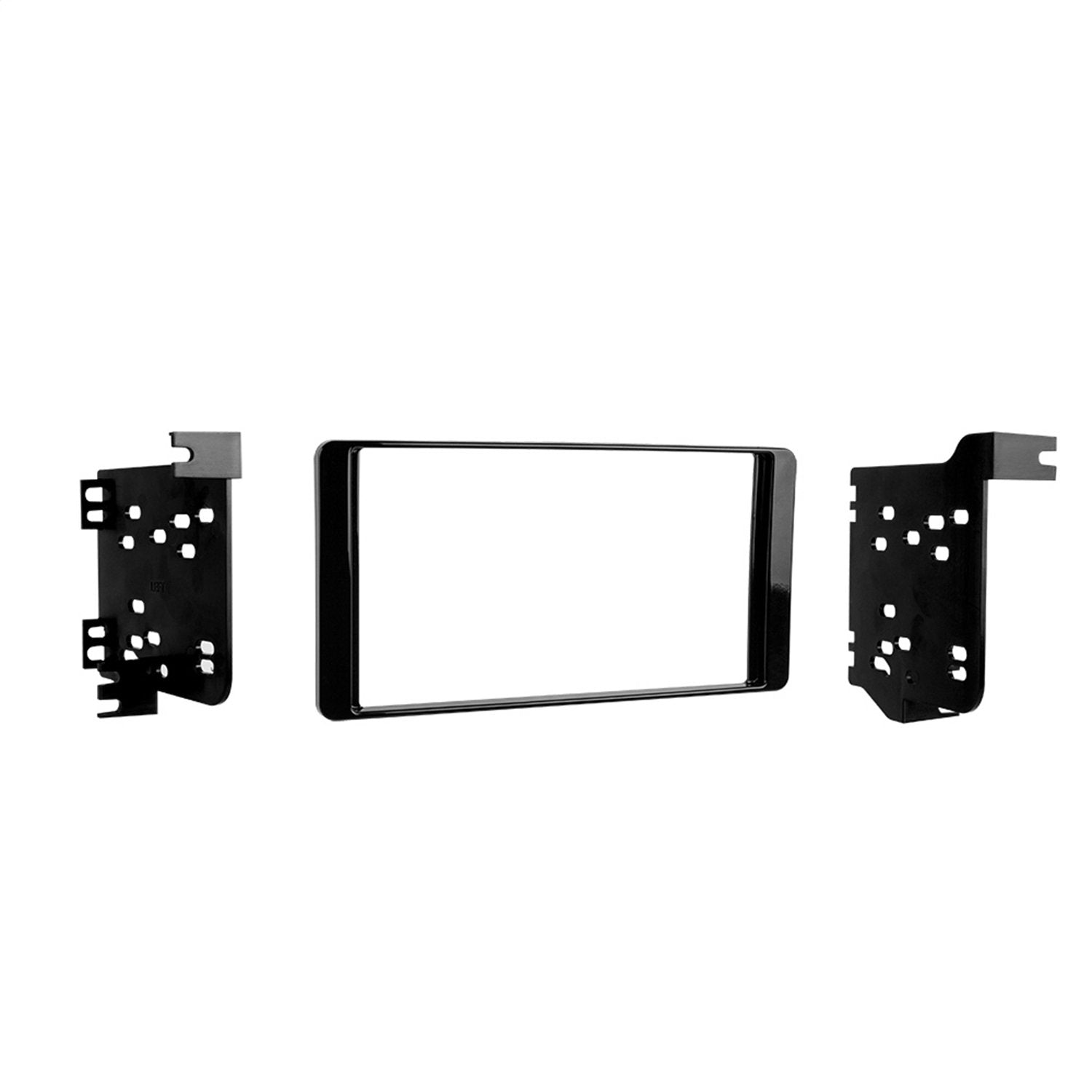 Metra Electronics 95-7015CHG Custom Fit Mounting Kit Double DIN Radio Provision Incl.: Radio Housing Trim Panel/Brackets/Screws 