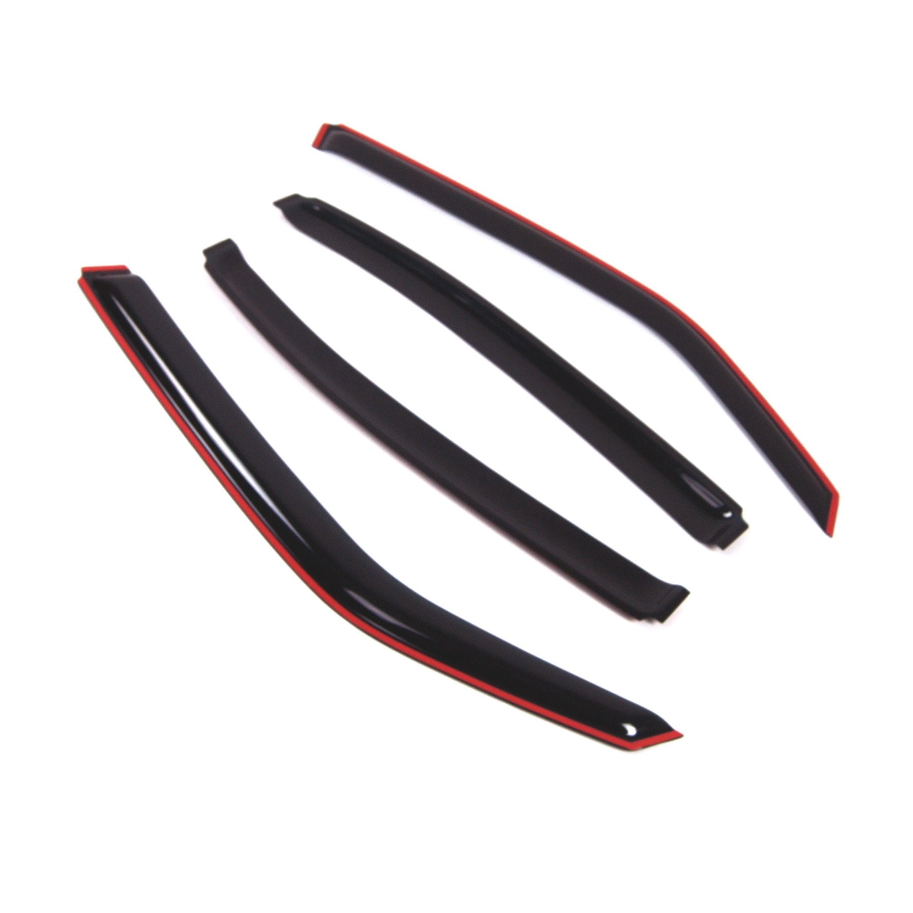 Car Window Rain Guard | In-Channel Visors Auto Side Window Deflectors | Windows Visor Rain Shields Compatible With 2006-2010 Dod