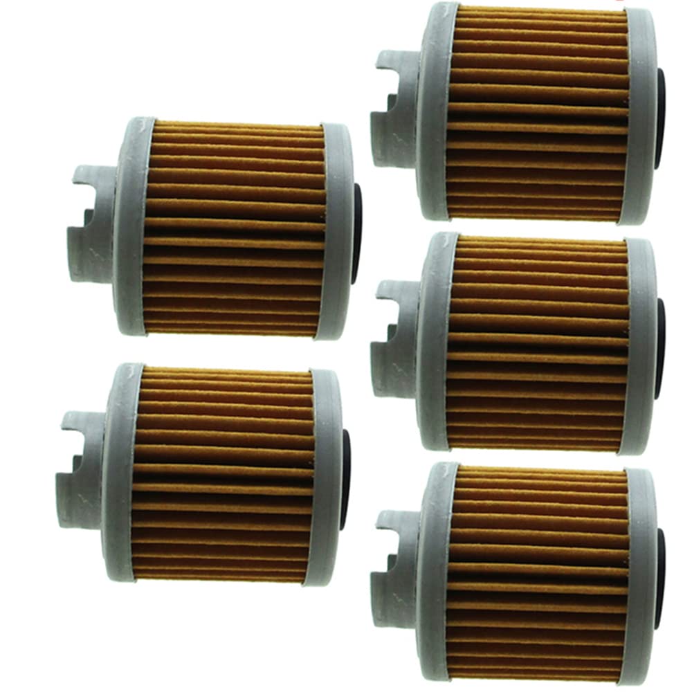 DJ-Motor 5Pcs Oil Filter For ATC125M TRX125 FOURTRAX CB50R DREAM 50R Kitaco Takegawa Daytona YX 150cc 160cc Zongshen 155cc ZS155