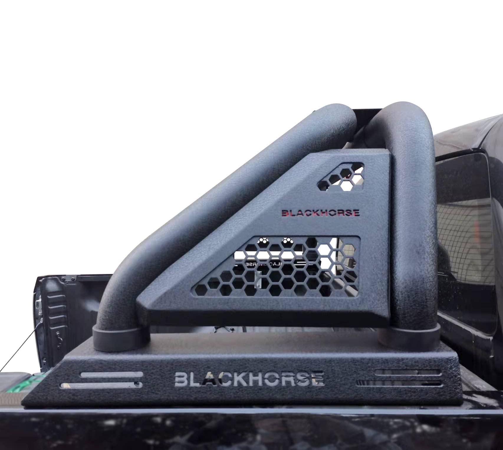 Black Horse Off Road Classic Pro Roll Bar, Textured Black, Alloy Steel, Model RB01MT, Compatible with Dodge Ram, Ford F-150, GMC Sierra