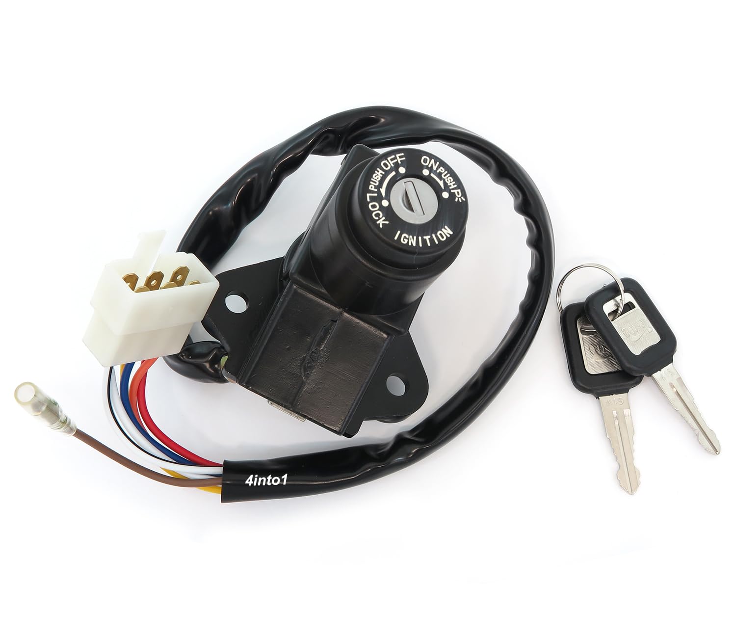Ignition Switch - Fits Kawasaki Ex500 Kz550/650/700/750/1000/1100 Zx550/600/750/900/1100
