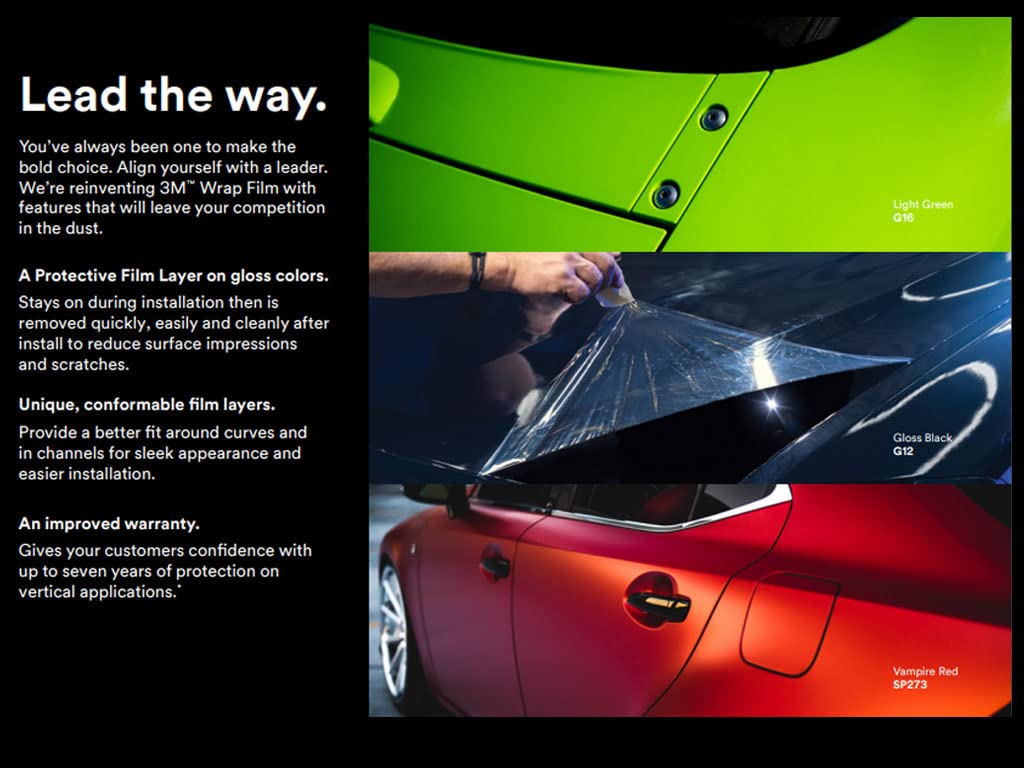 3M 2080 G79 Gloss Light Ivory 5Ft X 24Ft W/Application Card Vinyl Vehicle Car Wrap Film Sheet Roll