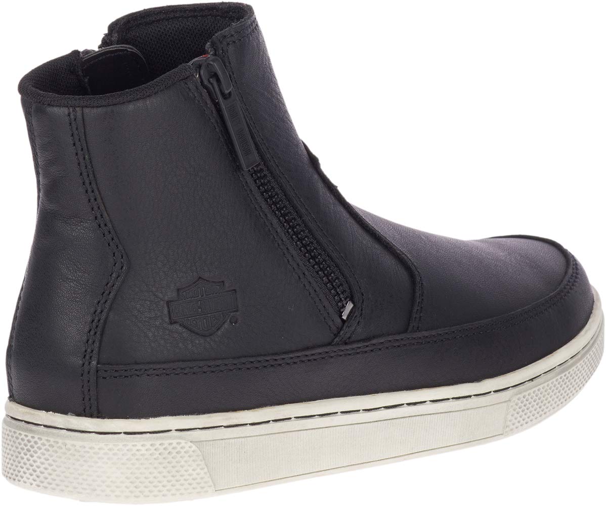 HARLEY-DAVIDSON FOOTWEAR Women's Silvana Motorcycle Boot, Black, 10