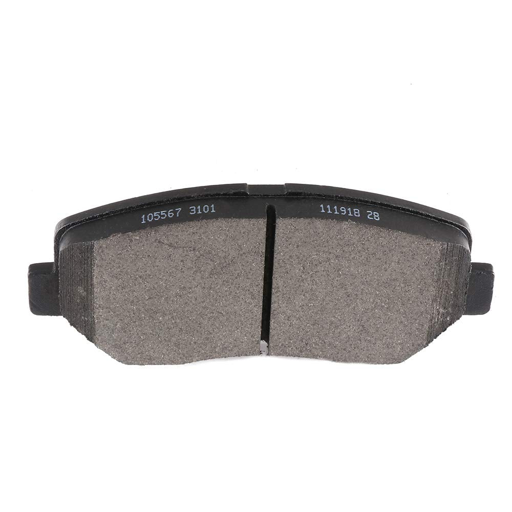 Cciyu D1640 D1647 Ceramic Front Rear Brake Pad Set For 2013-2016 For Dodge Dart