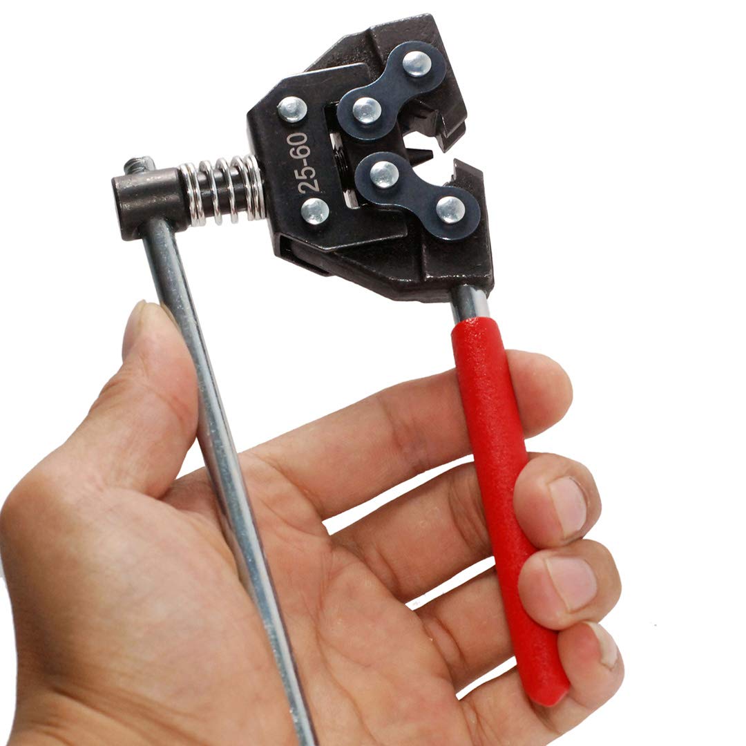 Dikoo #25-60 Roller Chain Breaker Cutter (Non-Slip Handle) #25, 35, 41, 40, 50, 60, 415H,428H, 520,530 For Bicycle,Motorcycle, G