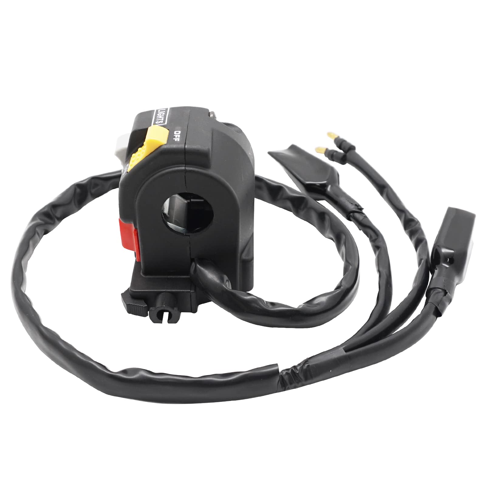 M Mati Control Switch Start Kill Stop Headlight Button For Honda Trx250 1985 1986 1987 35200-Ha8-681 35200-Ha8-004