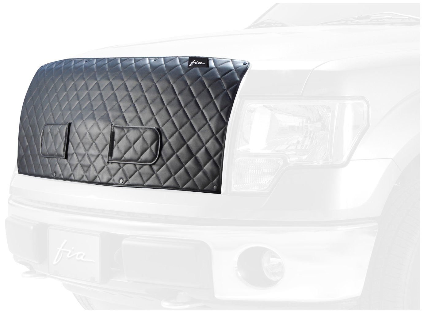 FIA WF92217 Custom Fit Winter Front/Bug Screen, Black