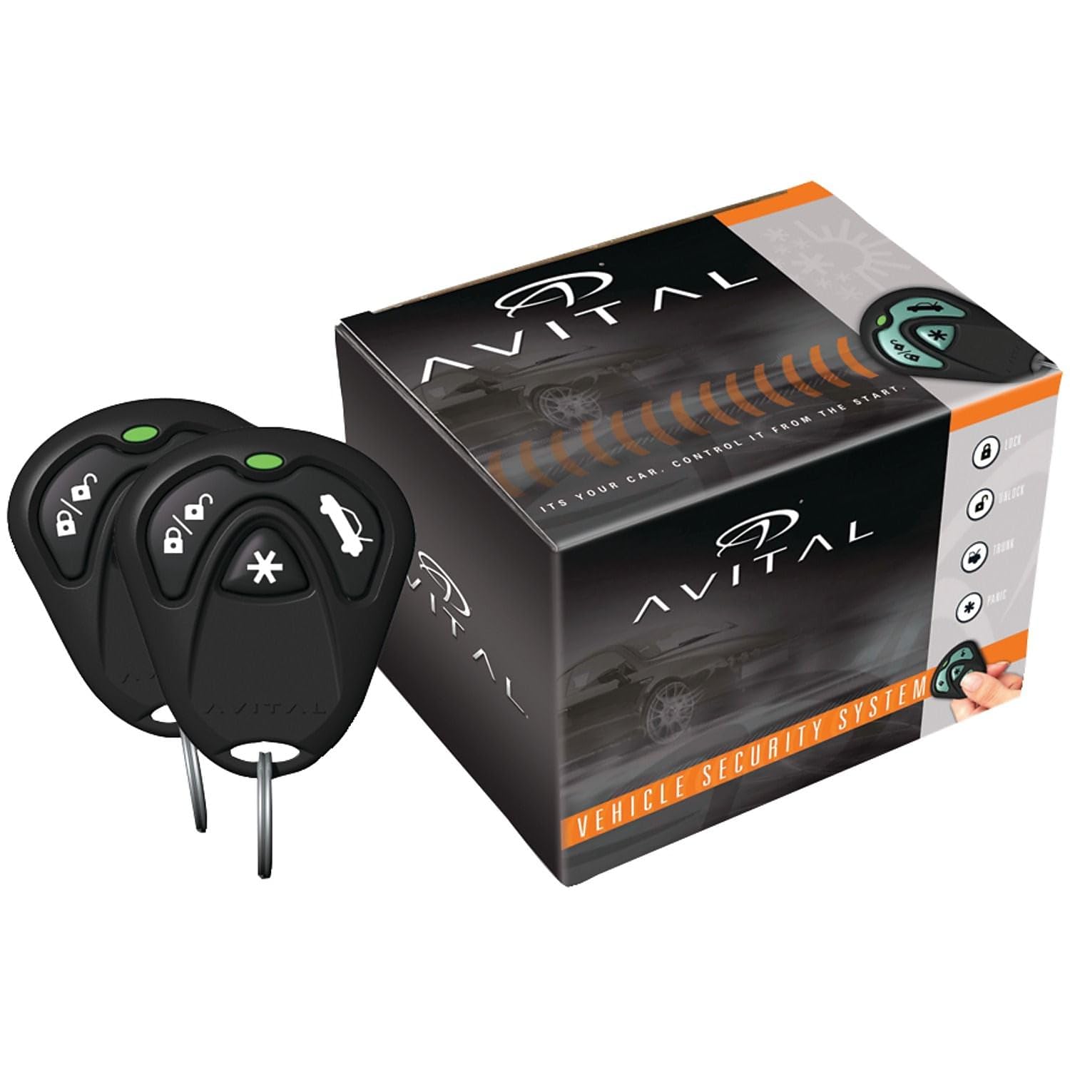 Avital 3100Lx Security System (W/O Siren)