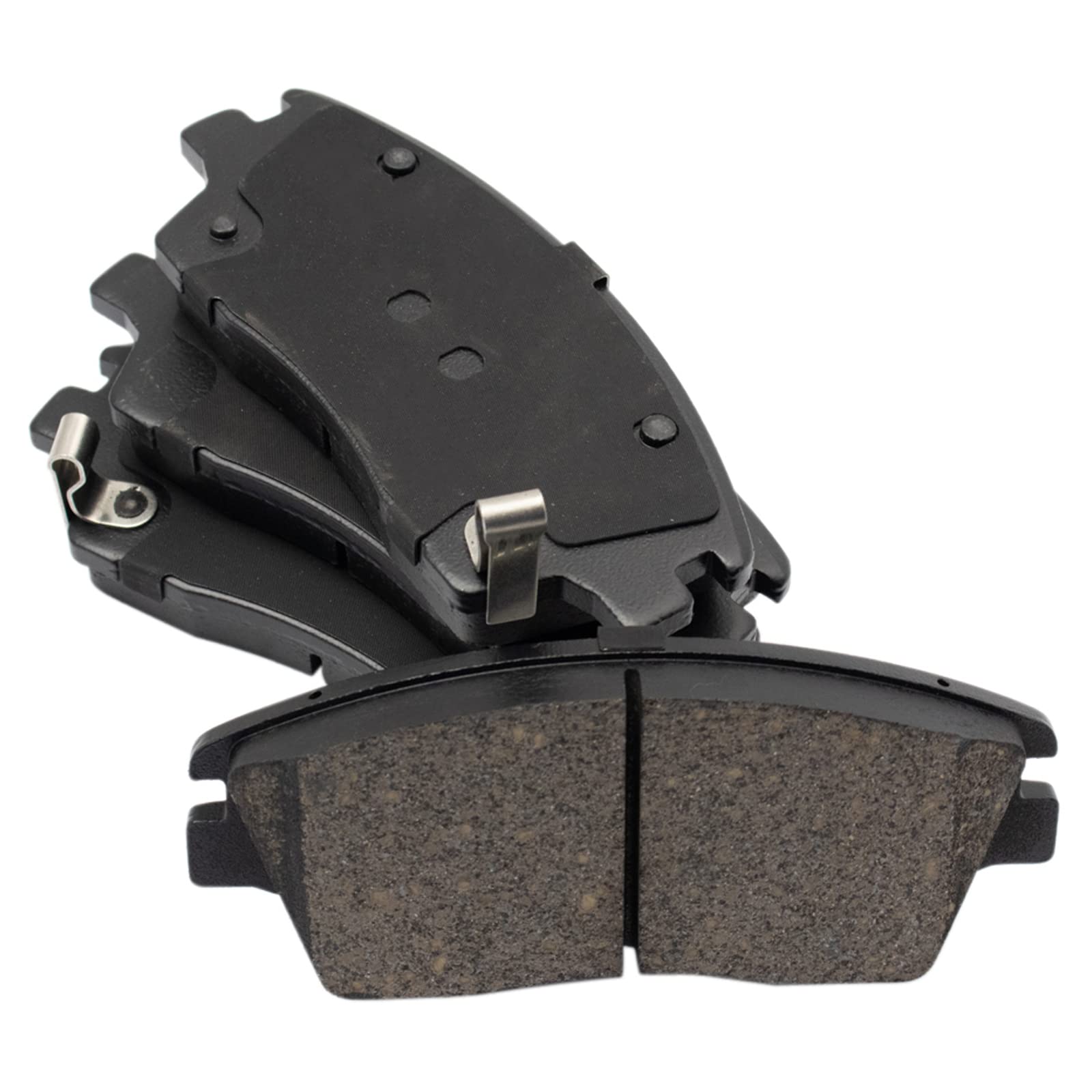 TRQ Front Brake Pads Ceramic Compatible with 2017-2020 Hyundai Elantra 2016-2021 Tucson 2017-2021 Kia Sportage