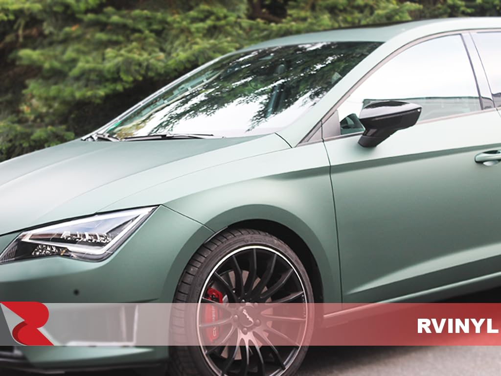 3M 2080 Series M206 Matte Pine Green Metallic - 5Ft X 2Ft - 10Sq Ft - Dual Cast Thick Vinyl Car Wrapping Film - Shade Shift Vehi