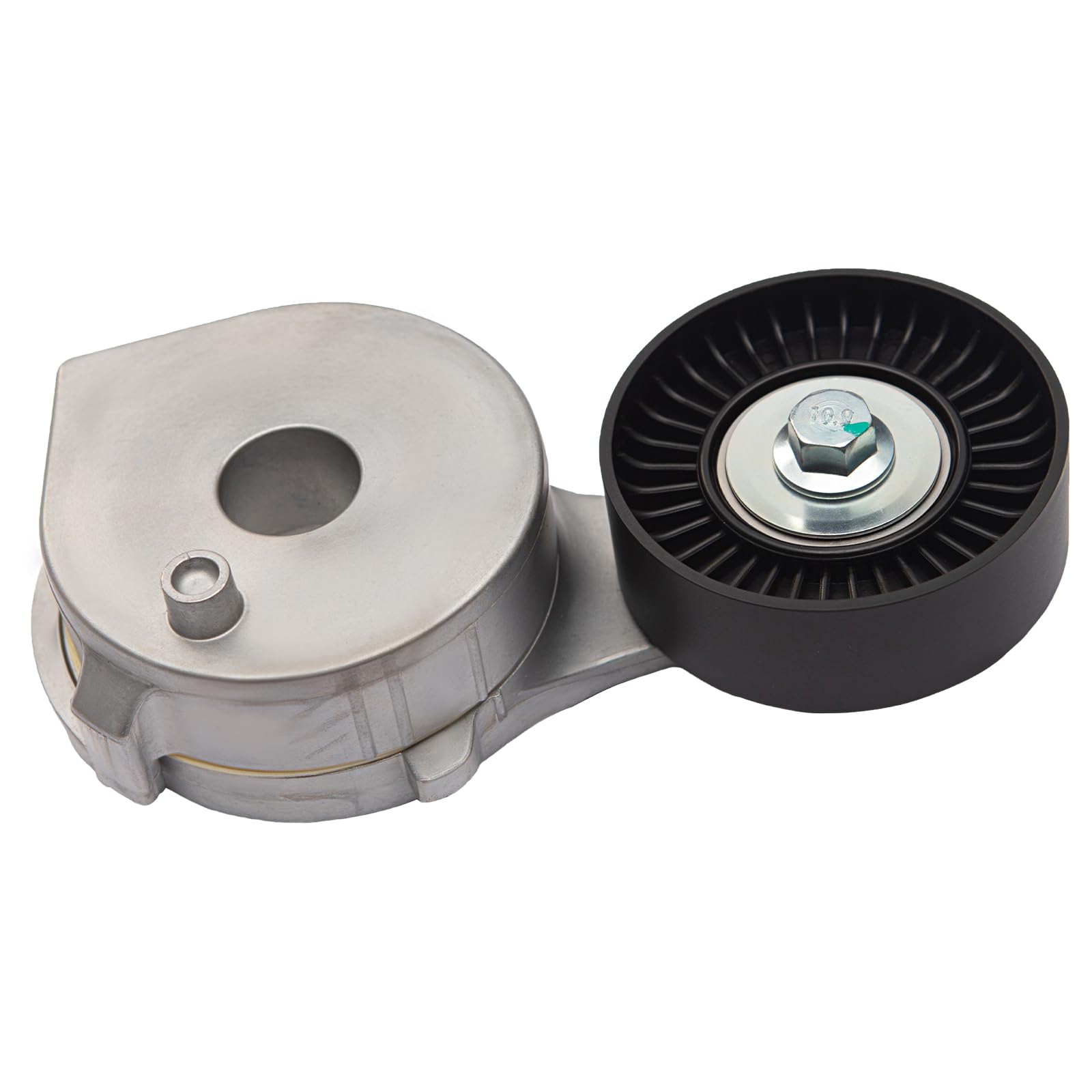 AUQDD 38165 Automatic Belt Tensioner and Pulley Assembly (For L4 2.2L) Compatible With 1998-2003 Chevy S10 /98 99 00 01 02 03 GM