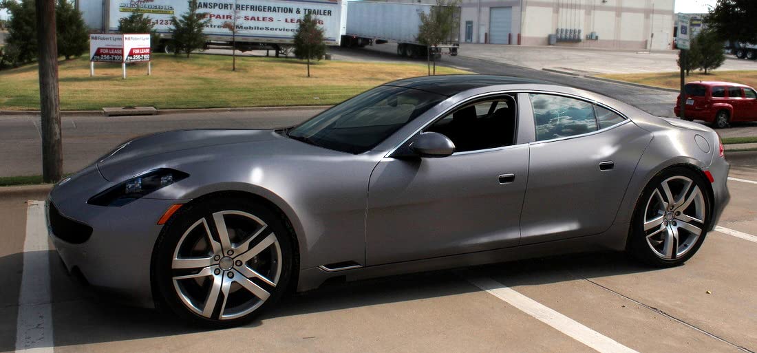 Vvivid Xpo Gunmetal Grey Brushed Metallic Steel Vinyl Wrap Roll With Air Release Technology (50 Feet X 5 Feet (Full Car Wrap Rol