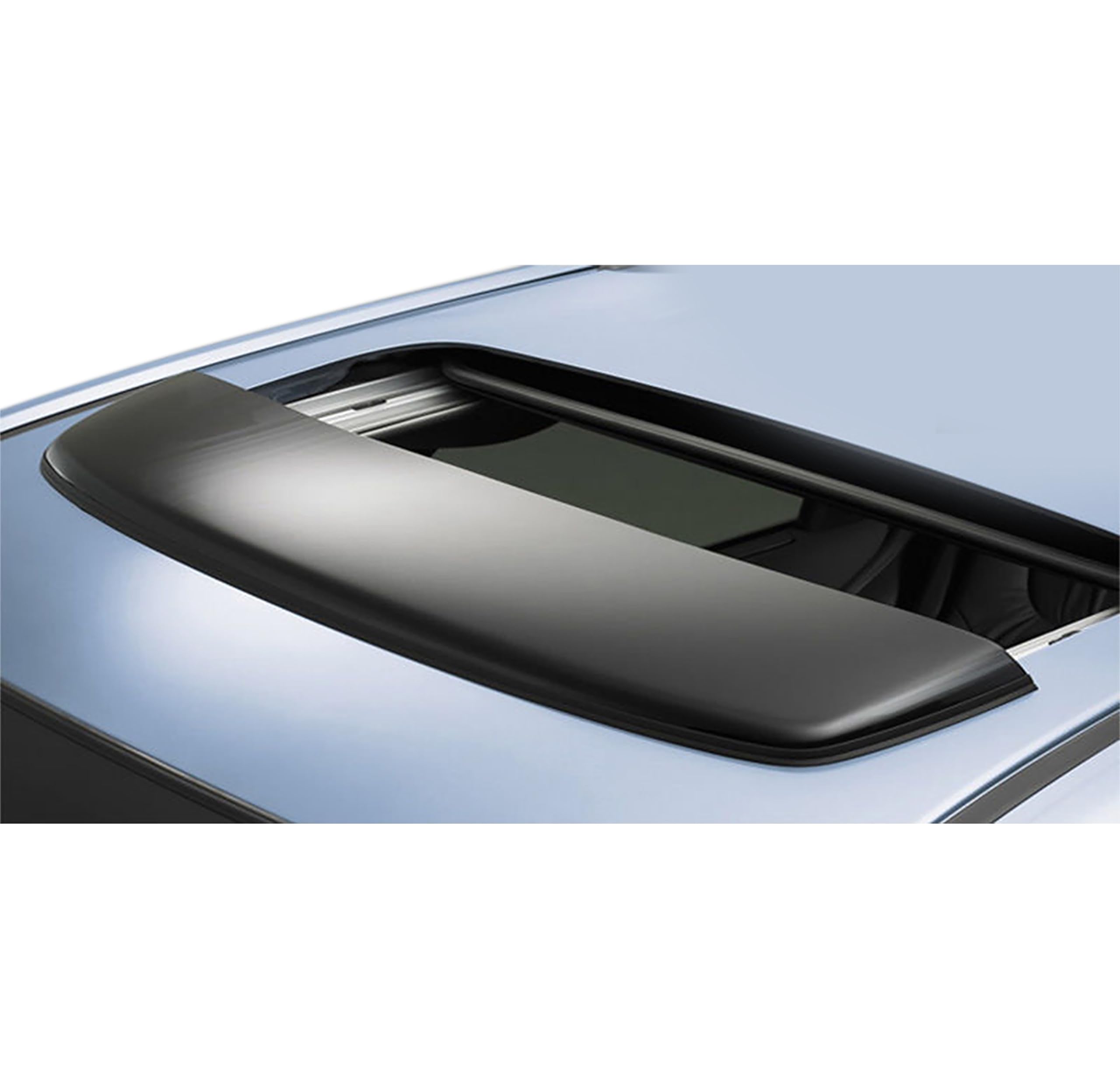 Black Horse Off Road Black Horse Dark Smoke Acrylic Sunroof Deflector Compatible With - Universal Fits Cuv Model