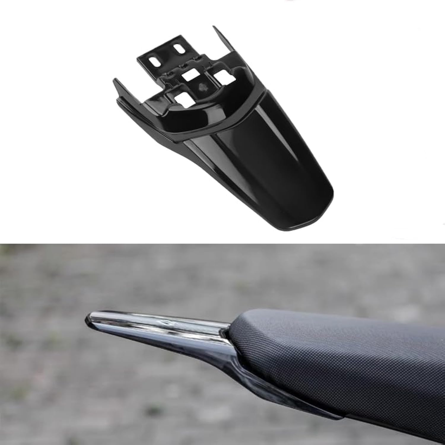 JXMOTONG Sur Ron Rear Fender Motorcycle Rear Fender Back Mud Guard Fender Mudguard Plastics Protector compatible for Electric Di
