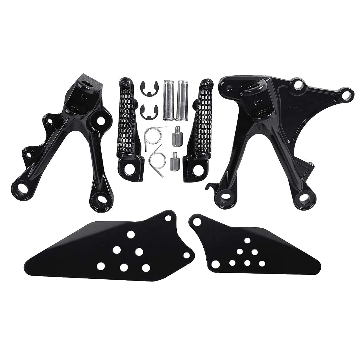 Front Rider Foot Pegs Bracket For Kawasaki Zx6R Zx-6R 2005 2006 2007 2008 Zx636 2005 2006