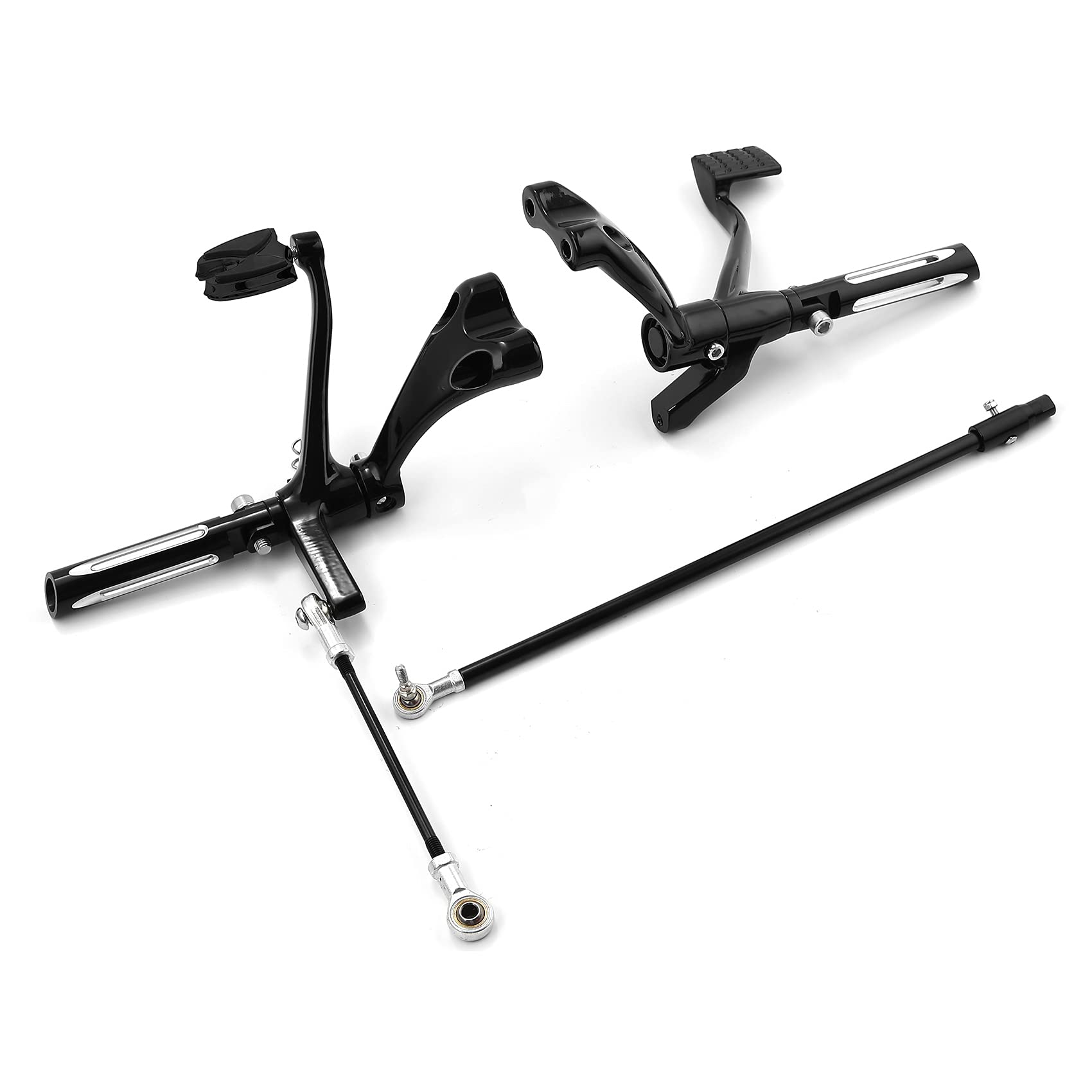 Tcmt Forward Controls Pegs Levers Linkages Fits For Harley Sportster Iron 883 1200 2014-2022 Superlow Xl883 Xl1200 2014-2019 Roa