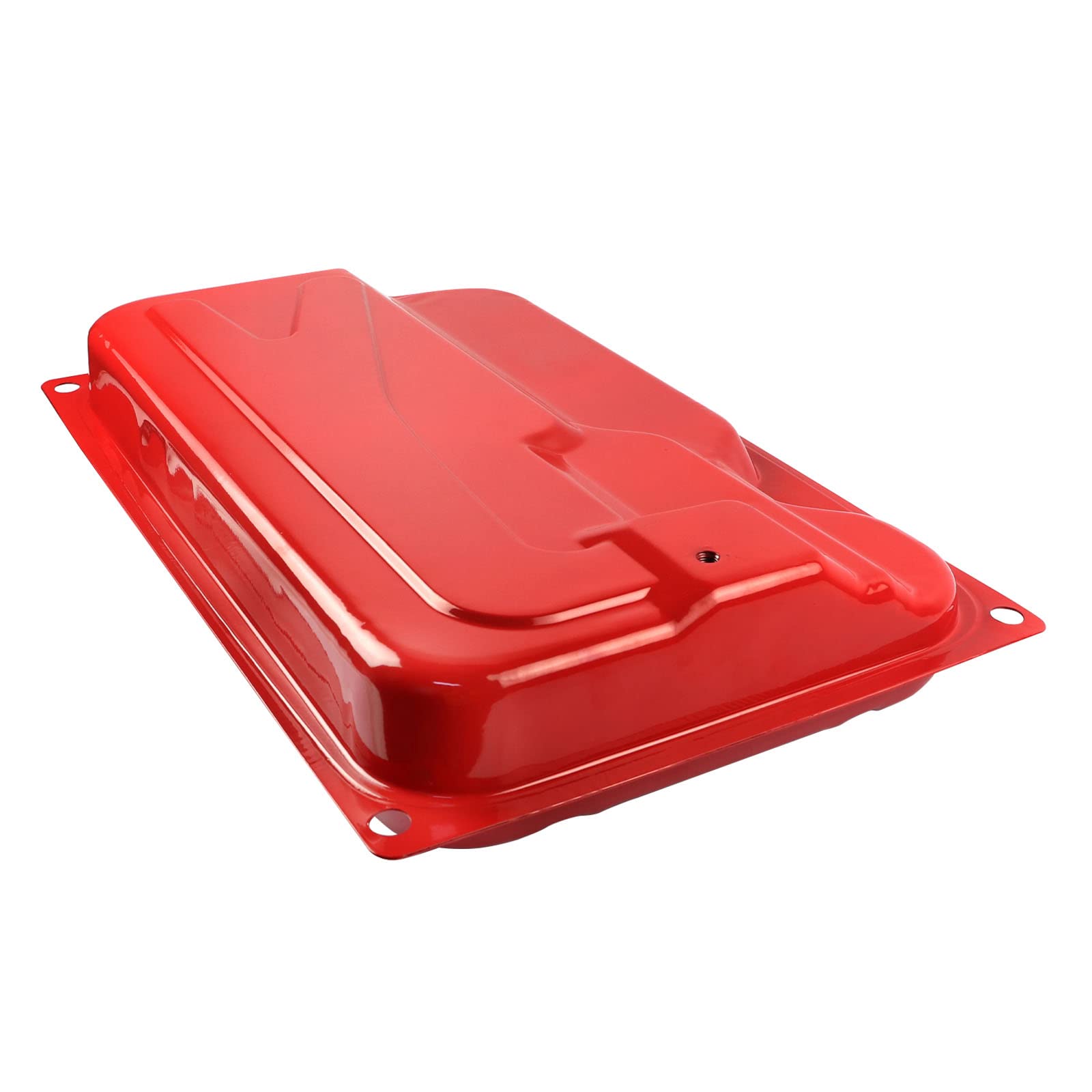 Flypig 2-3Kw Red Universal 5 Gallon(Us) Generator Fuel Tank 18.9 L Secondary Gas Tank Generator Petcock Filter Gauge Cap Assembl