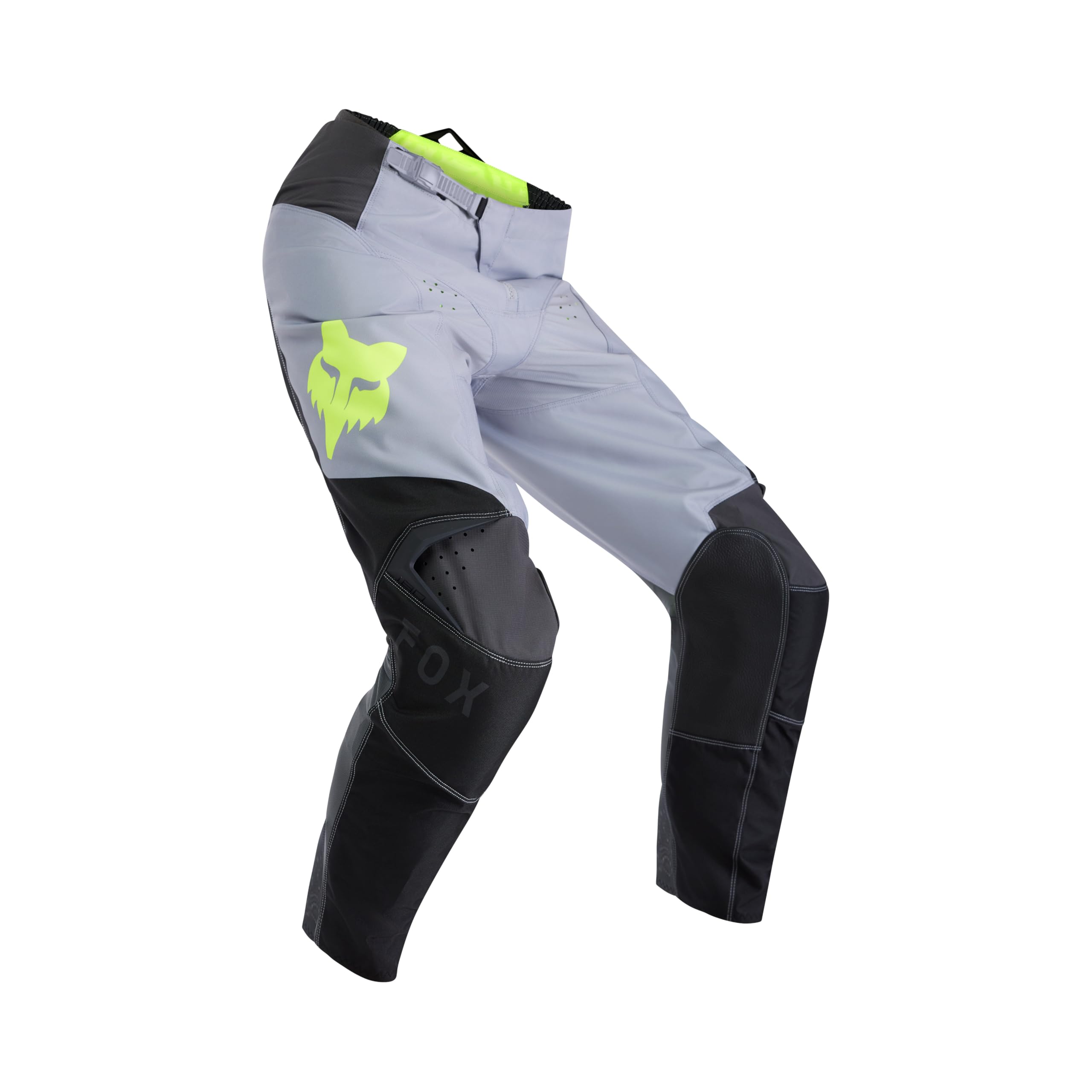 Fox Racing Mens 180 Motocross Dirt Bike Pant, Black/Yellow, 32