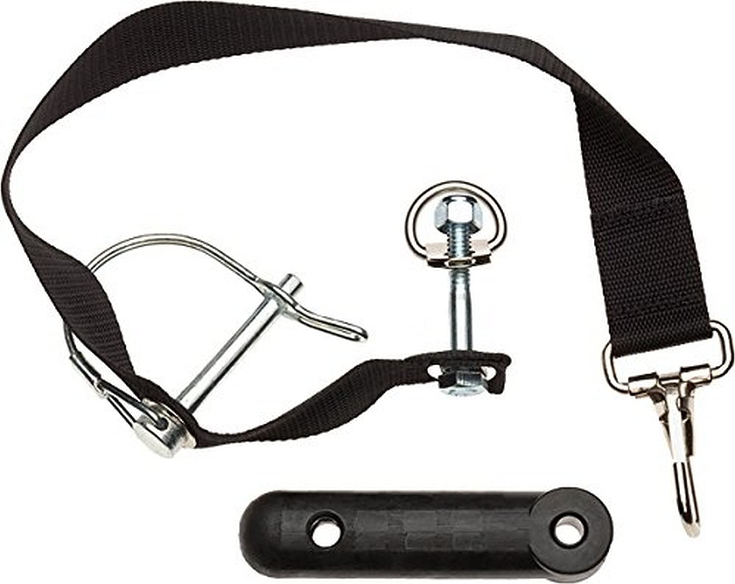 Burley Design Flex Connector For Round Tow Arm (Black) , 10