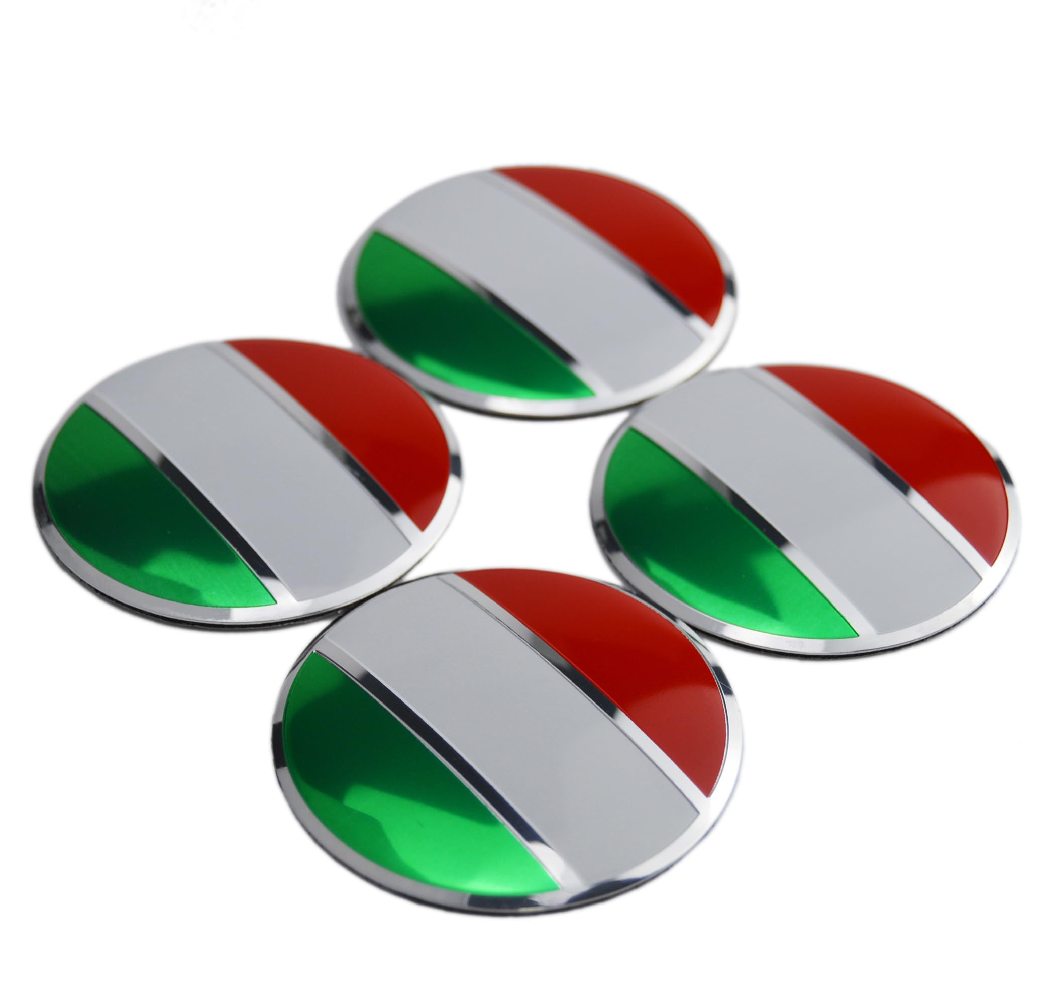 4X 56.5mm=2.24 inches German Flag Wheel Hub Center Cap Emblem for Hub Center Cap Porsche Mercedes Audi BMW VW Golf Opel Deutsch-