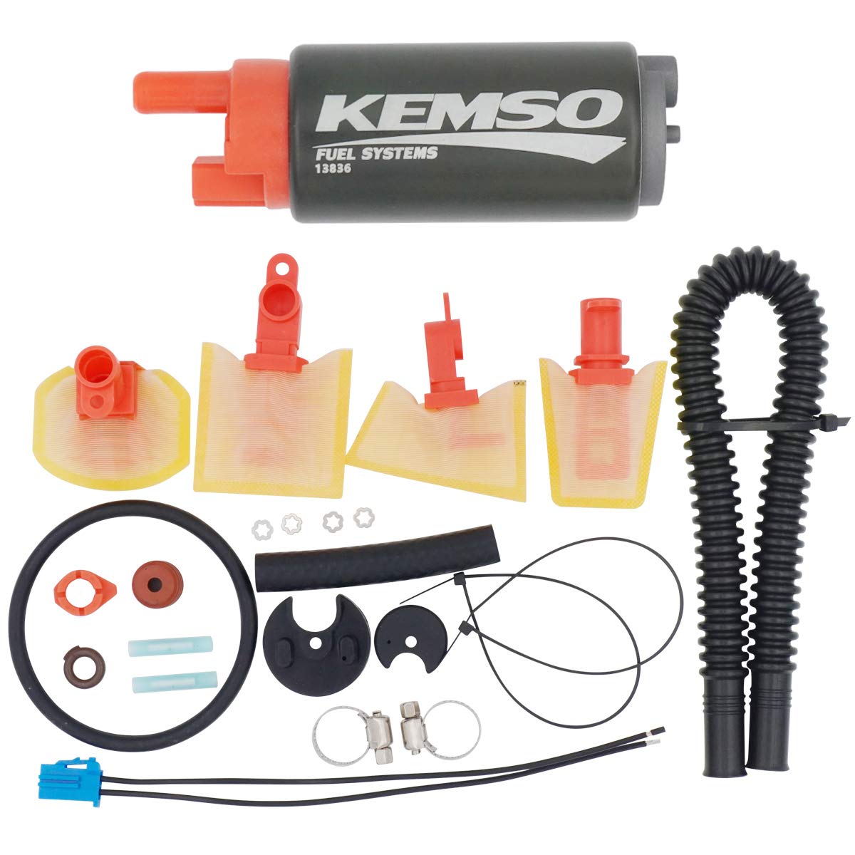Kemso 13836 Oem Replace Intank Fuel Pump For 38Mm (Body Diameter) Uc-T30 Fuel Pump Application