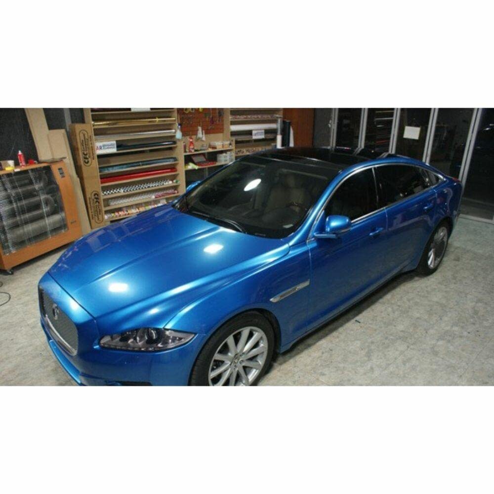 3M 1080 G227 Gloss Blue Metallic 5Ft X 1Ft (5 Sq/Ft) Car Wrap Vinyl Film