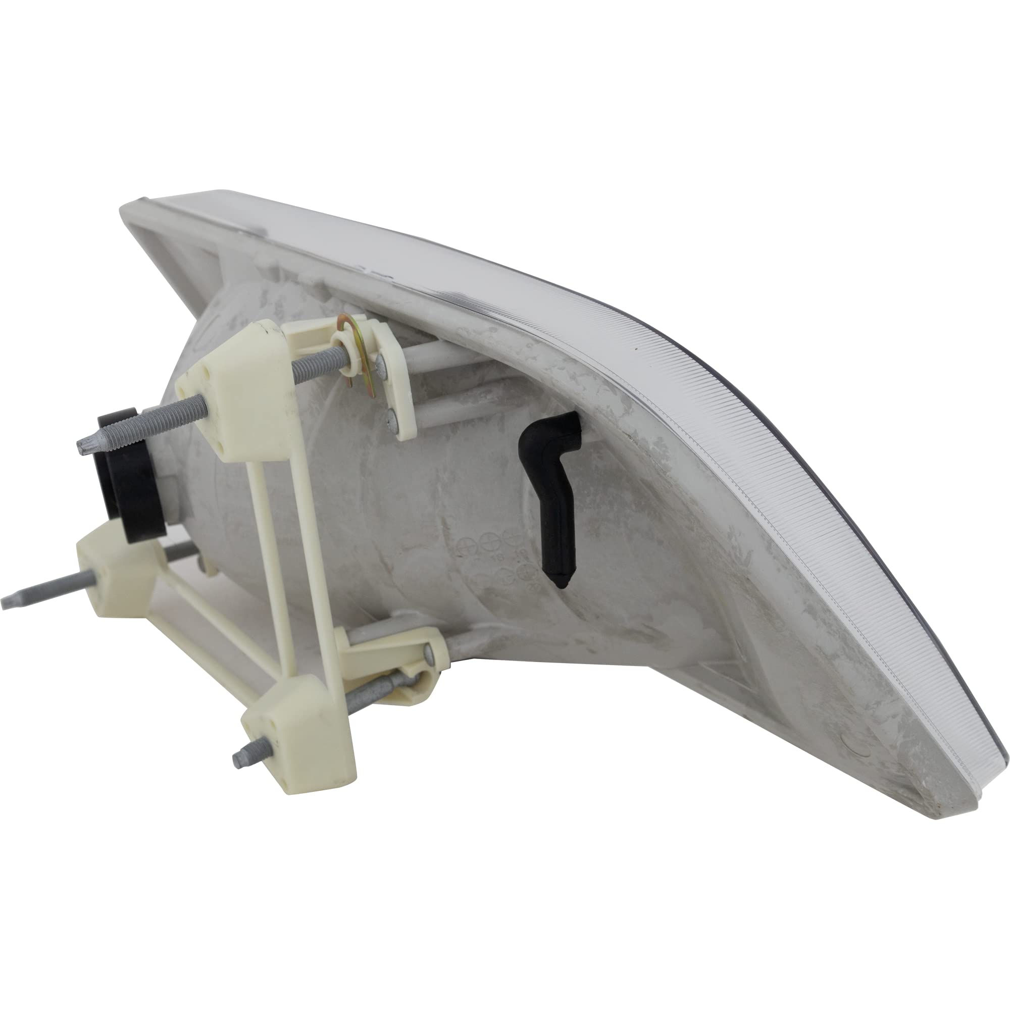 Garage-Pro Headlight Assembly Set for 2000-2003 Volvo VNL/VNM, Black Bezel, Left & Right Side, Diamond Design