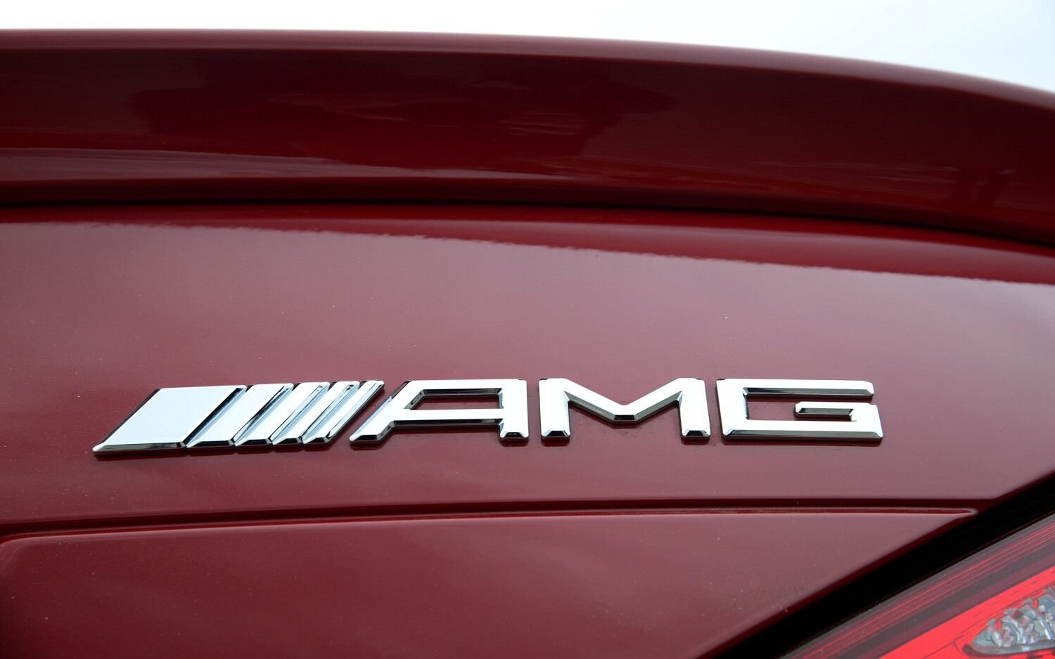 Amg Mercedes-Benz Badge Emblem Decal Trunk Fender Sticker Logo Chrome Usa New!