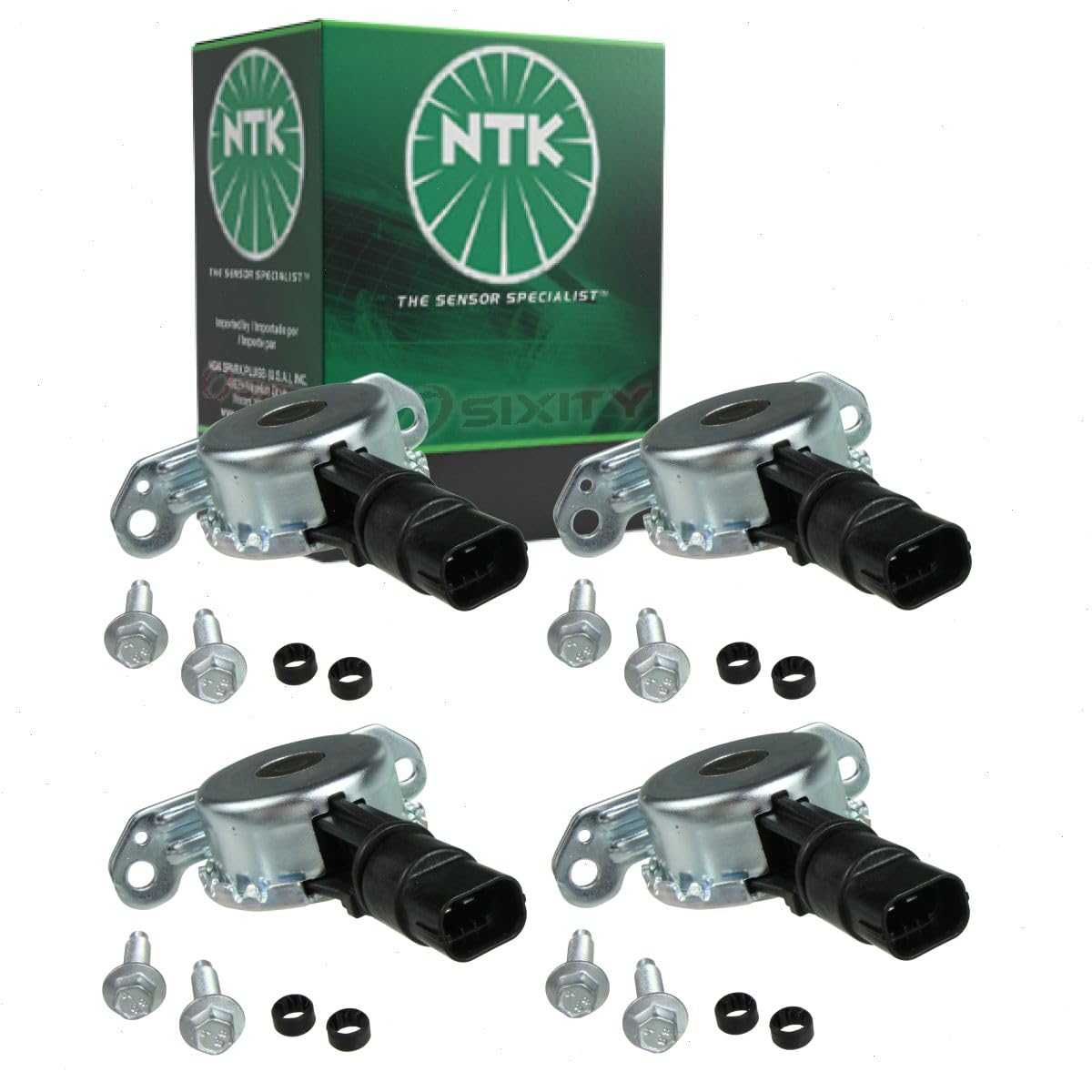 4 pc NTK Variable Timing Solenoid VVTs compatible with Ford F-150 5.0L 6.2L V8 2010-2016