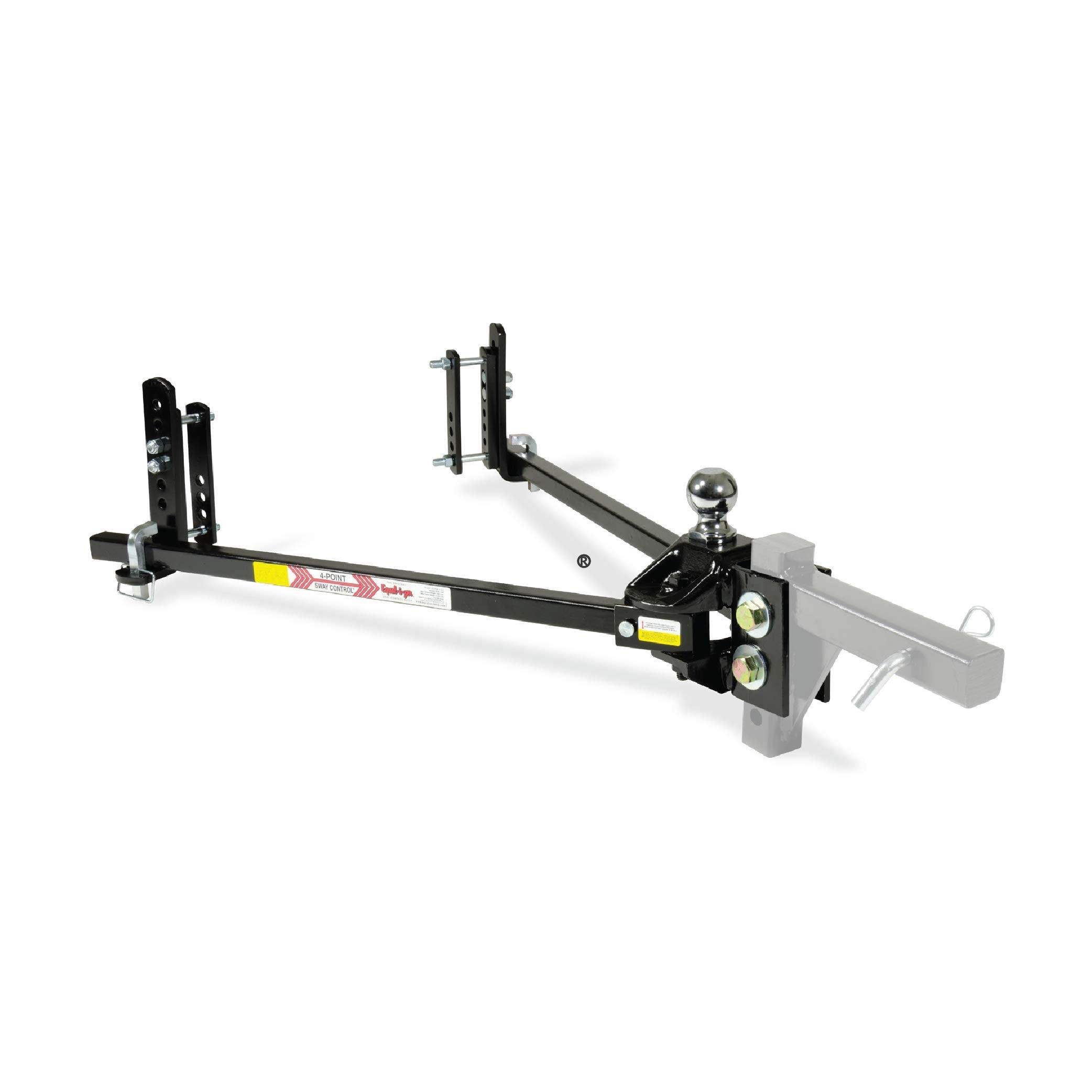 Equal-i-zer 4-point Sway Control Hitch, 90-00-1201, 12,000 Lbs Trailer Weight Rating, 1,200 Lbs Tongue Weight Rating, Weight Dis