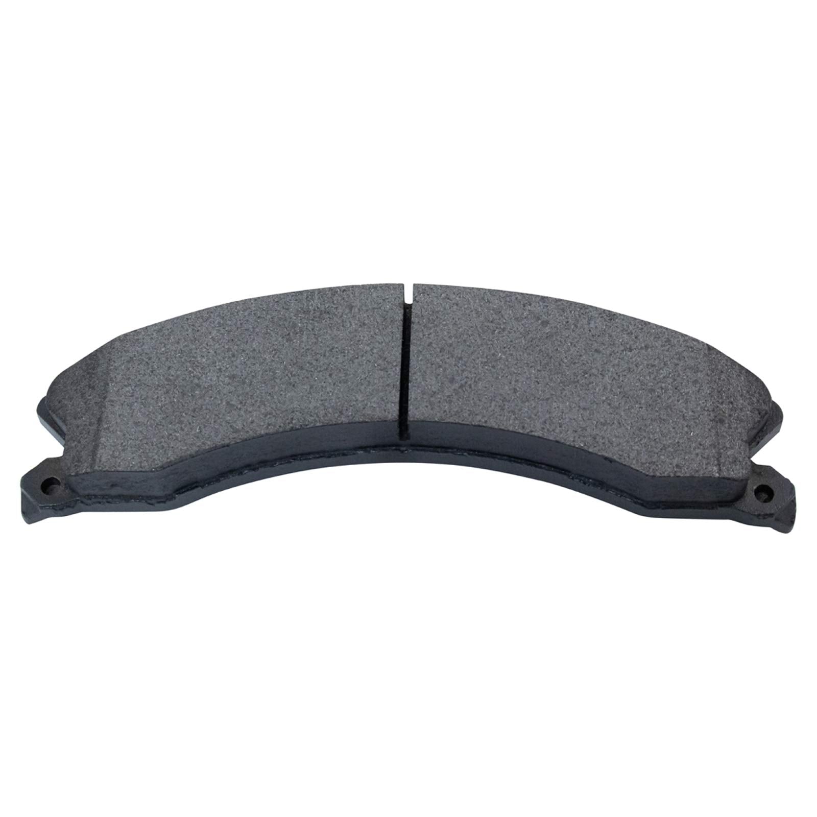 Trq Front Brake Pad & Rotor Kit Premium G-Coated Semi-Metallic Compatible With 2016-2019 Chevrolet Suburban 3500 Hd