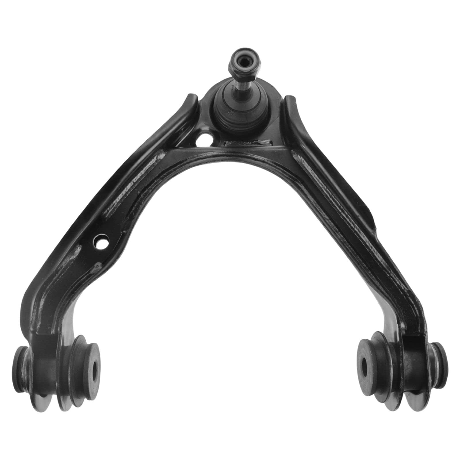 Trq Front Left Upper Control Arm With Ball Joint Drivers Side Compatible With 2003-2005 Ford Crown Victoria Lincoln Town Car Mer