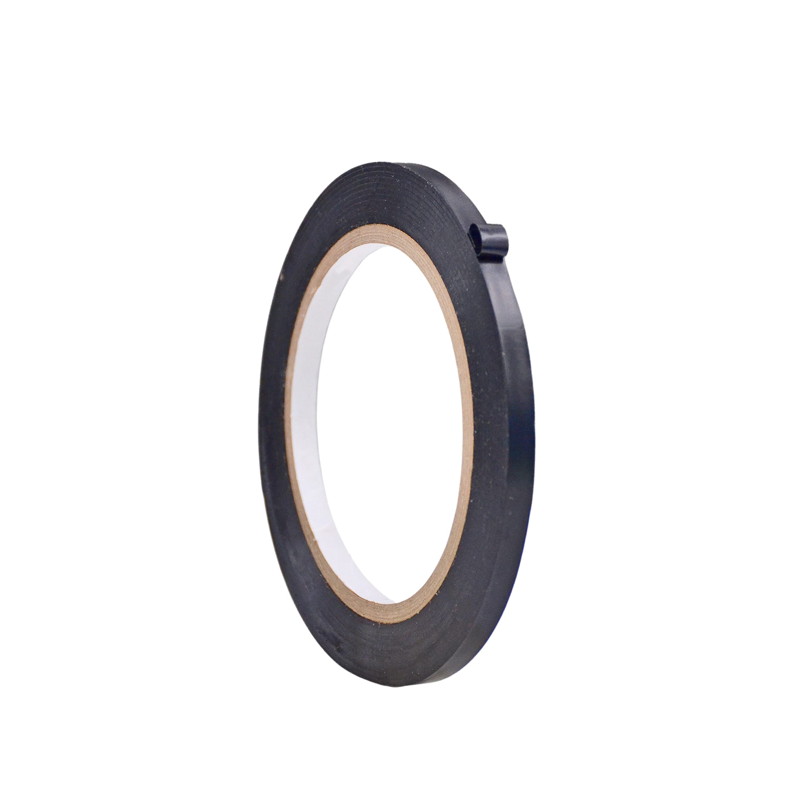 Wod Vtc365 Black Vinyl Pinstriping Tape, 1/4 Inch X 36 Yds. For School Gym Marking Floor, Crafting, & Stripping Arcade1Up, Vehic
