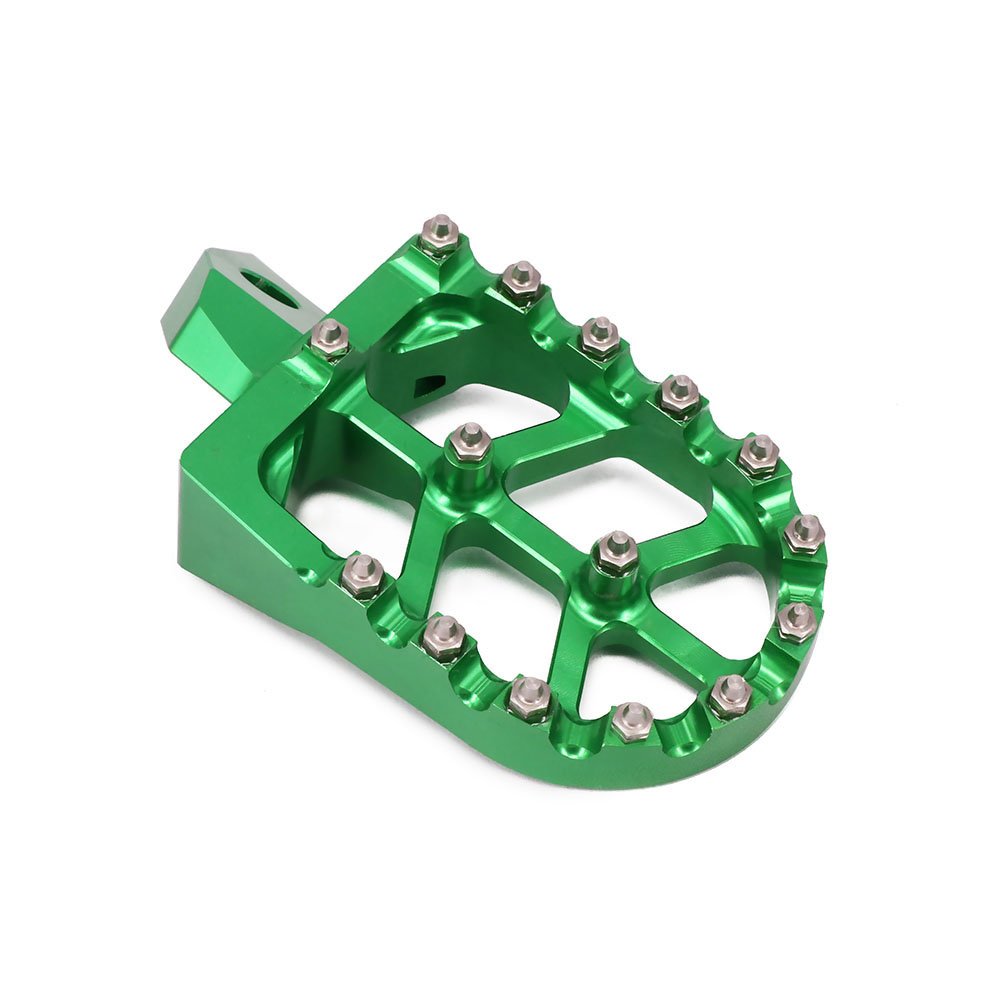 Anxin Footpegs Footrest Foot Pegs For Kdx200 1995-2005 Kdx200R 1997-2001 Kdx220R 2002-2005 Kdx250 1991-1994 Kx125 Kx250 1988-199