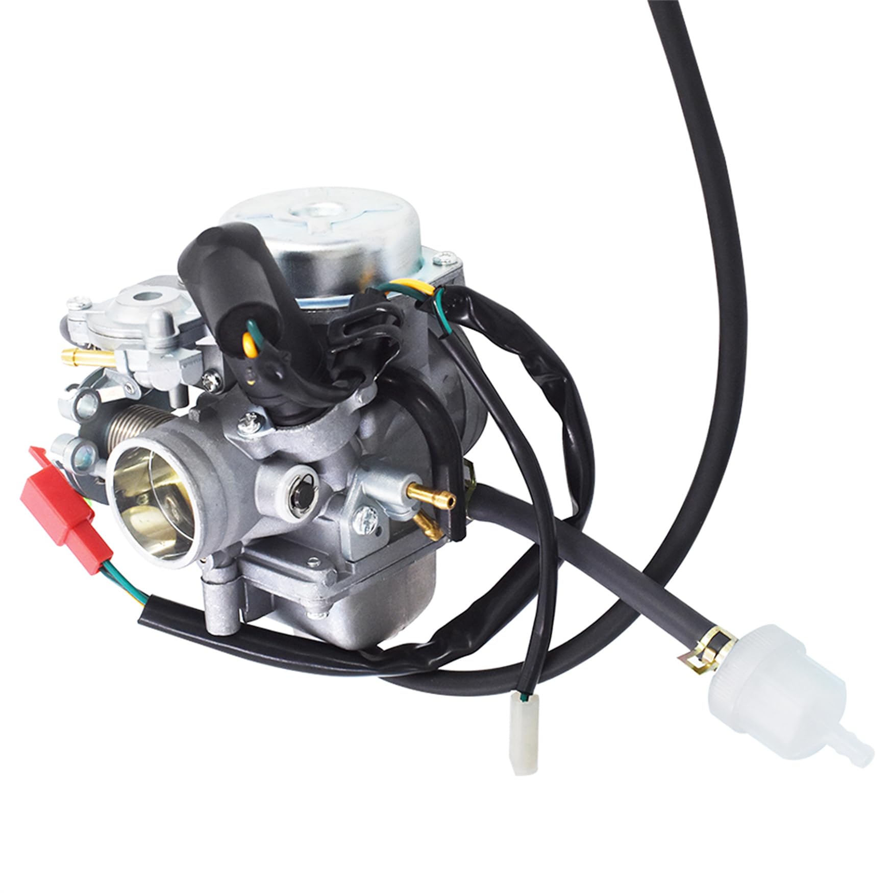 Wflnhb Carburetor Replacement For Hammerhead Dune Buggy Gt Gts Ss 250Cc Go Kart Replacement For Honda Helix Cn250 Cf250 Gy6 Repl