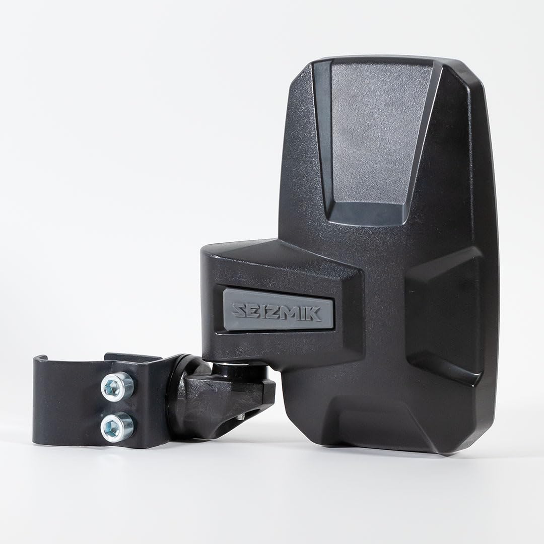 Seizmik Embark Utv Side View Mirror Set For Models With Polaris Pro-Fit And Can-Am Profiled Rops  Abs  Compatible With Select Po