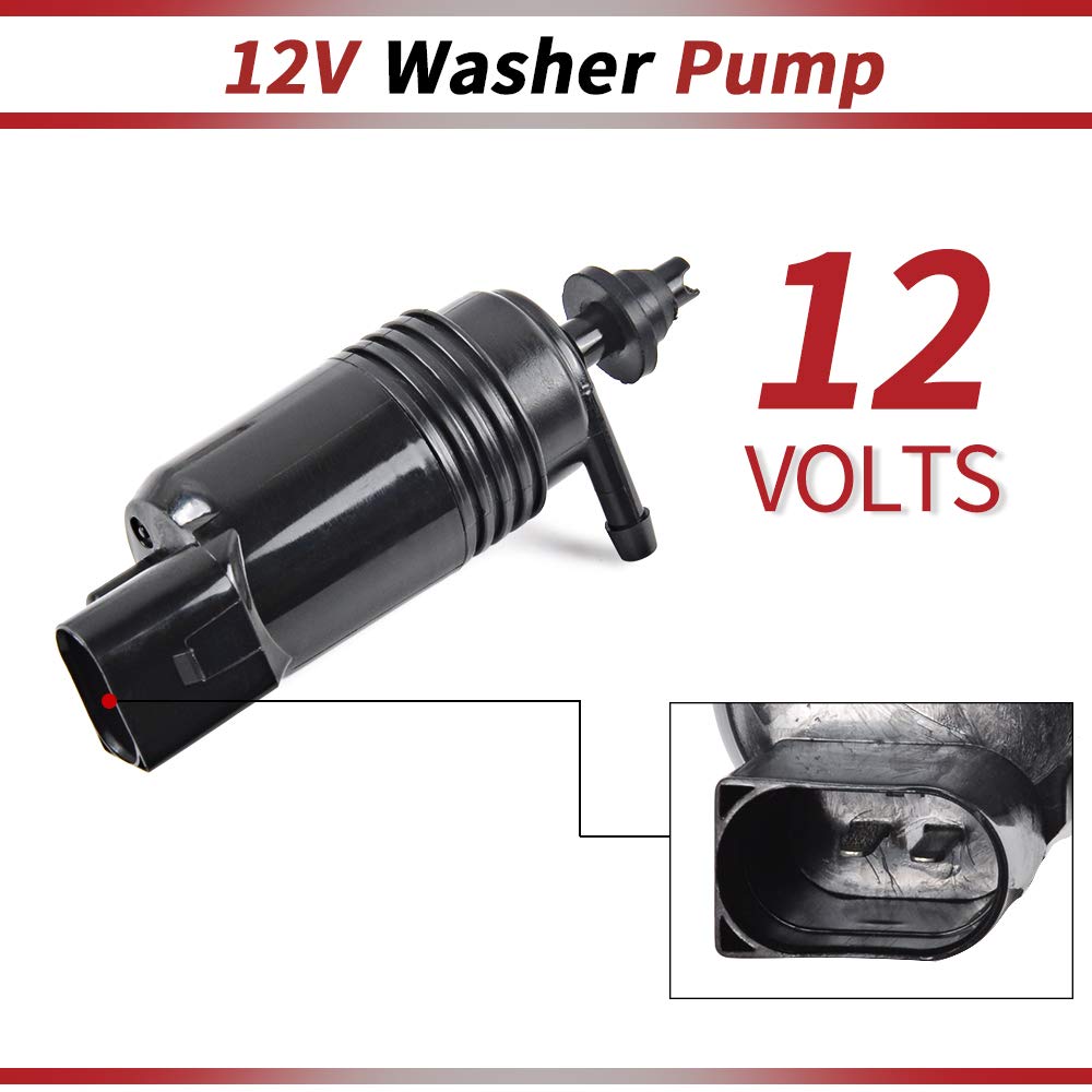 Otuayauto Windshield Washer Pump - Replacement For Chevy Silverado 1500, 2500, 3500, Gmc Acadia, Sierra 1500, 2500, 3500, Origin