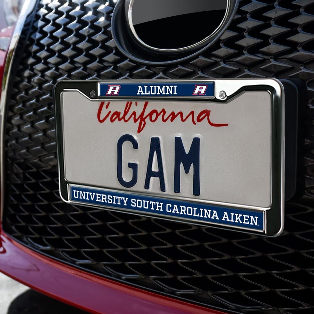 GRAPHICS & MORE Metal License Plate Frame - USC Aiken Pacers Alumni, Full Size Standard