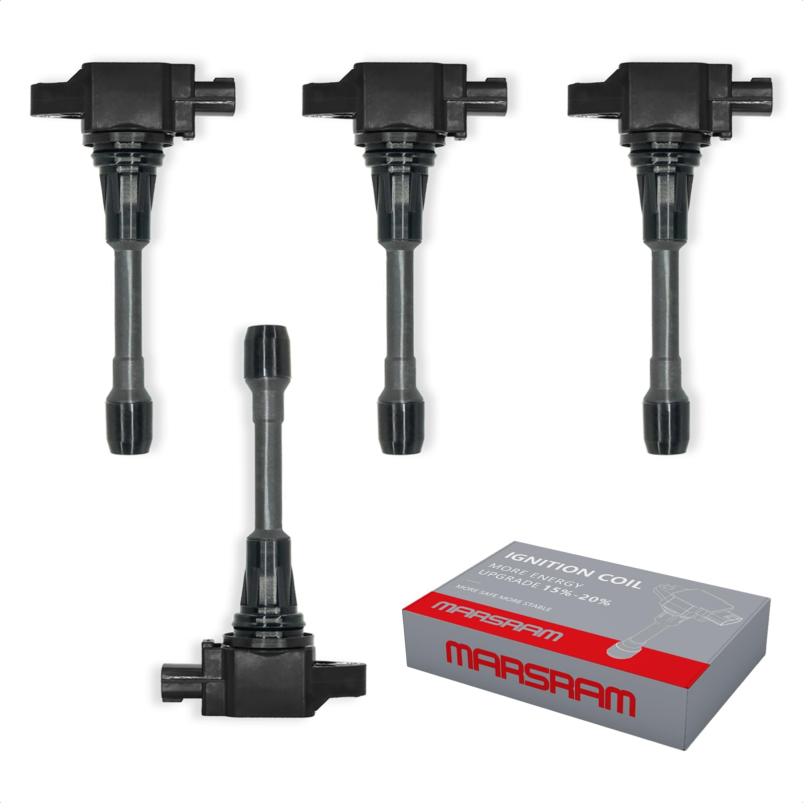 Marsram Ignition Coil Pack Uf549 For 2007 2008 2009 2010 2011 2012 Compatible With Nissan Altima Versa Sentra Cube Nv200 Rogue 2