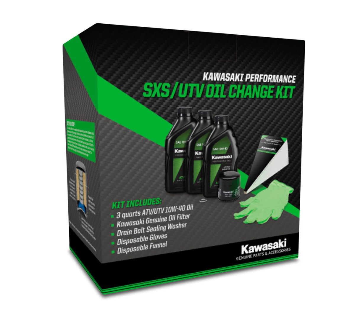 Kawasaki Genuine Oil Change Kit Sxs Teryx 750 2010-2013 99969-3840