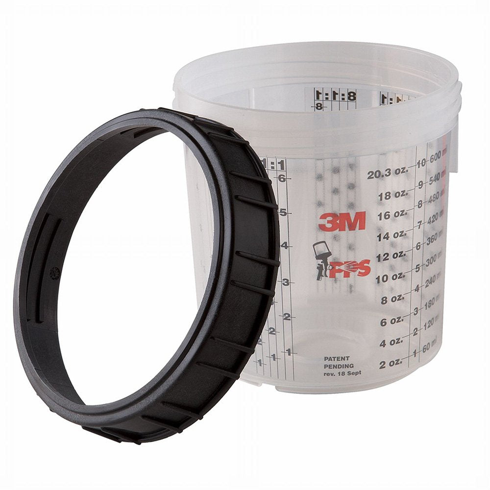 3M PPS (Original Series) Cup & Collar, 16001, Standard, 2 per Carton