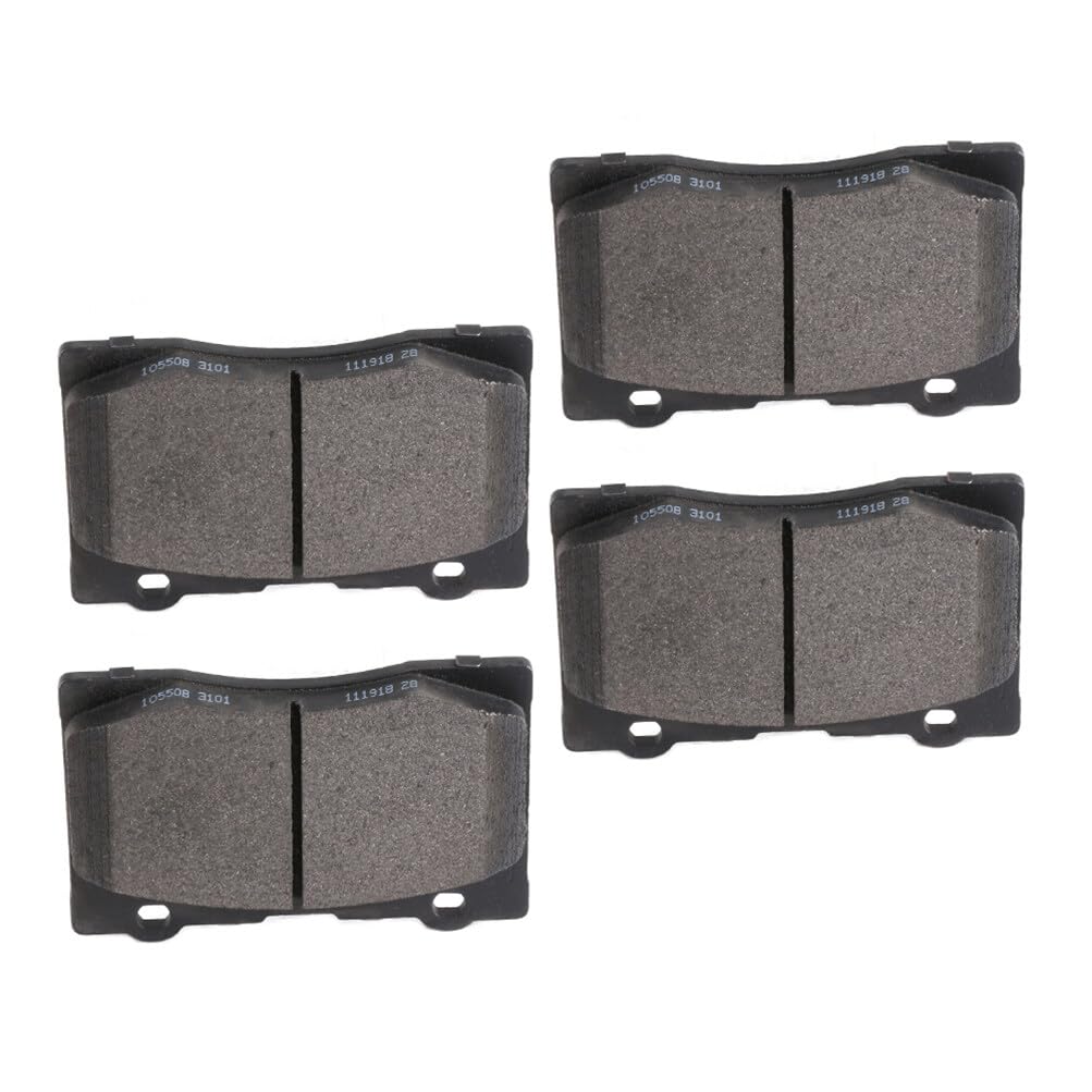 Cciyu D1091 Front Semi-Metallic Disc Brake Pads Kit For Acura Rl 2005-2012 4Pcs