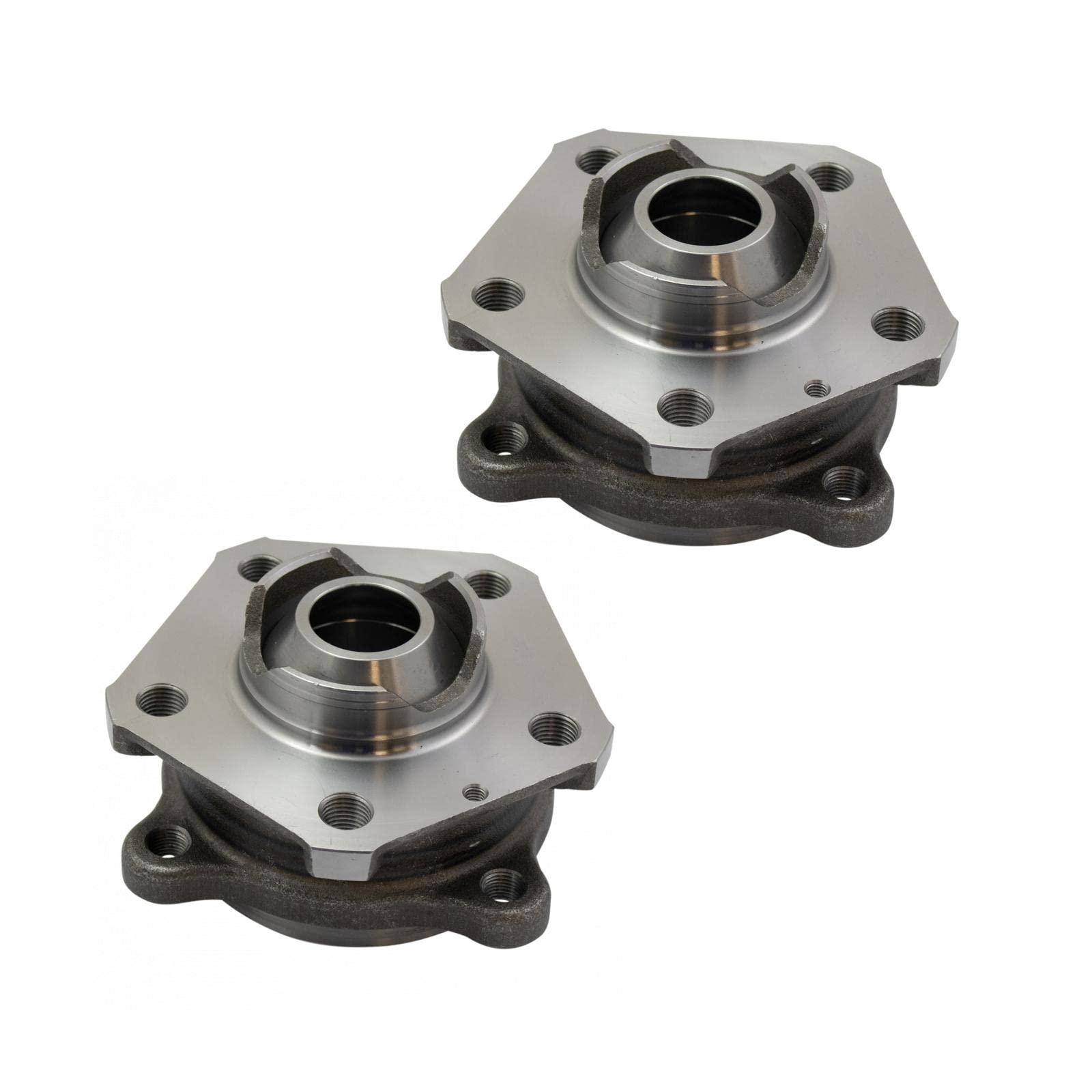 TRQ Front Wheel Hub Bearings Assembly Set for 2017-2019 Audi A4, A5, Q5, Q7, S4, S5, SQ5 - Alloy Steel, Model