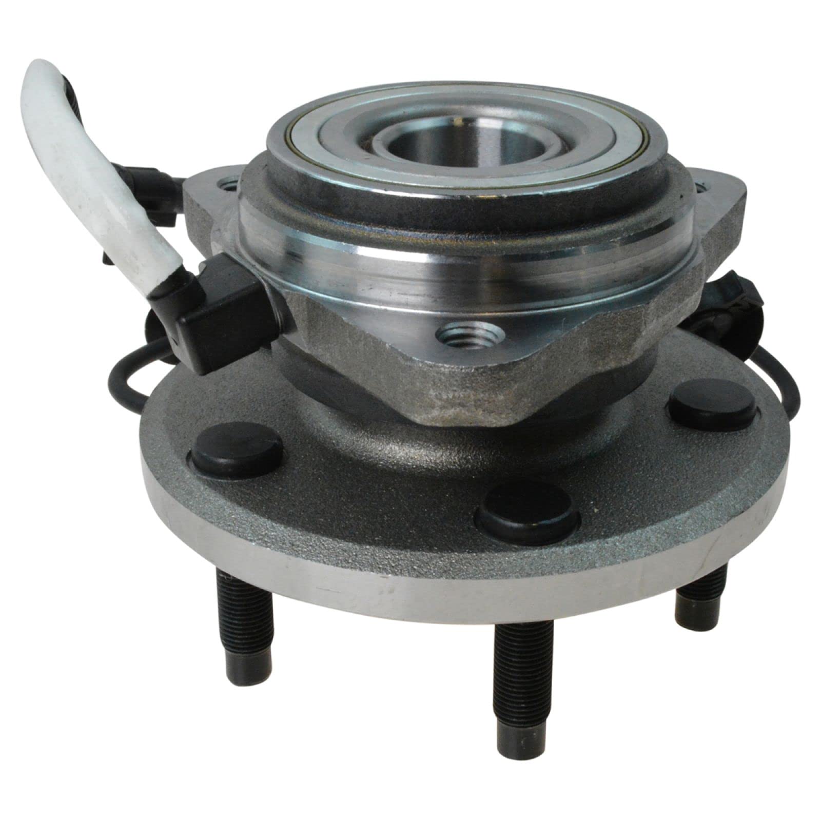 Trq Front Wheel Bearing & Hub Assembly 4Wd With Abs Sensor Compatible With 2003 Ford Explorer Sport 2003-2005 Explorer Sport Tra