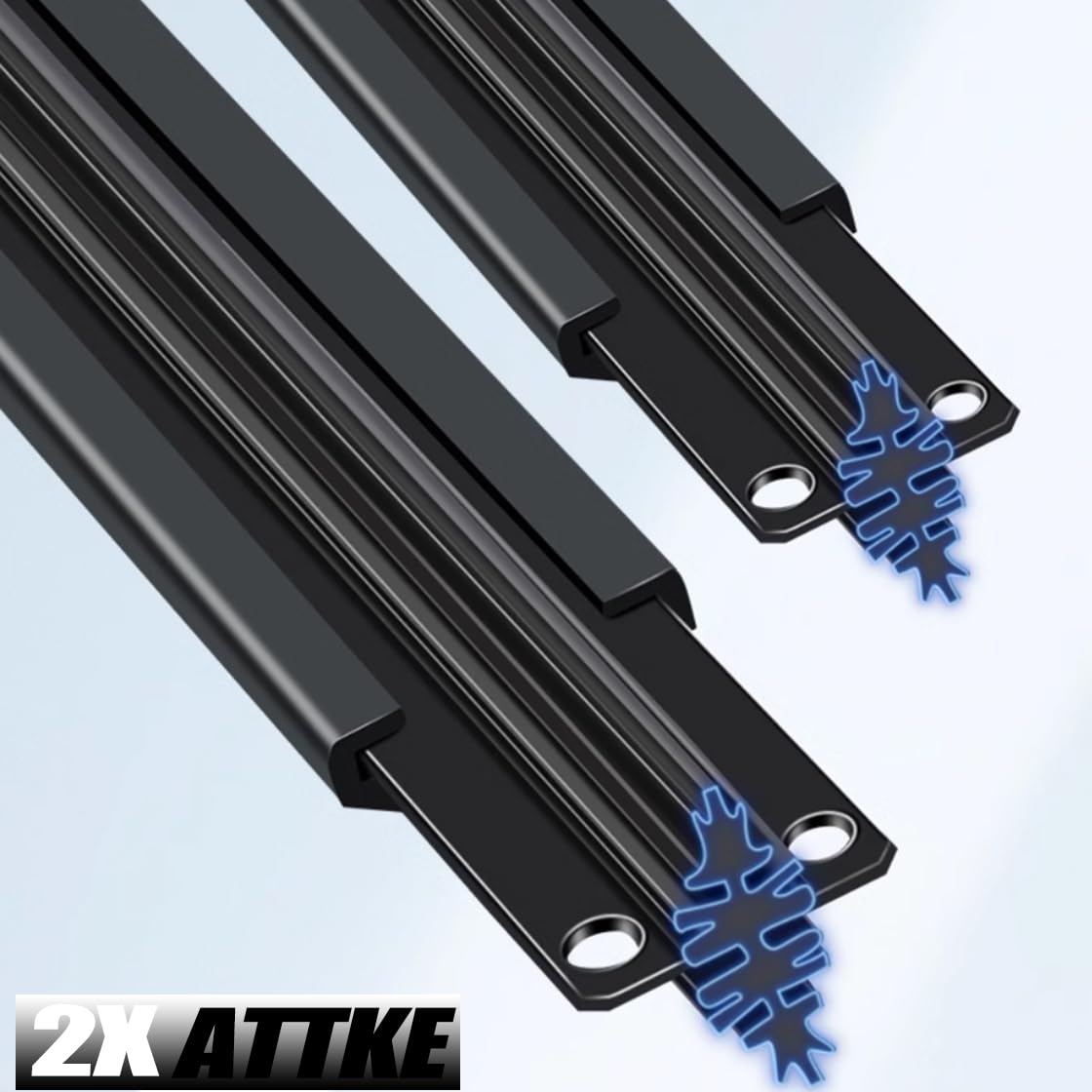 26 + 17 Oem Quality Front Windshield Hook Wiper Blades Oe Original Style (Set Of 2)