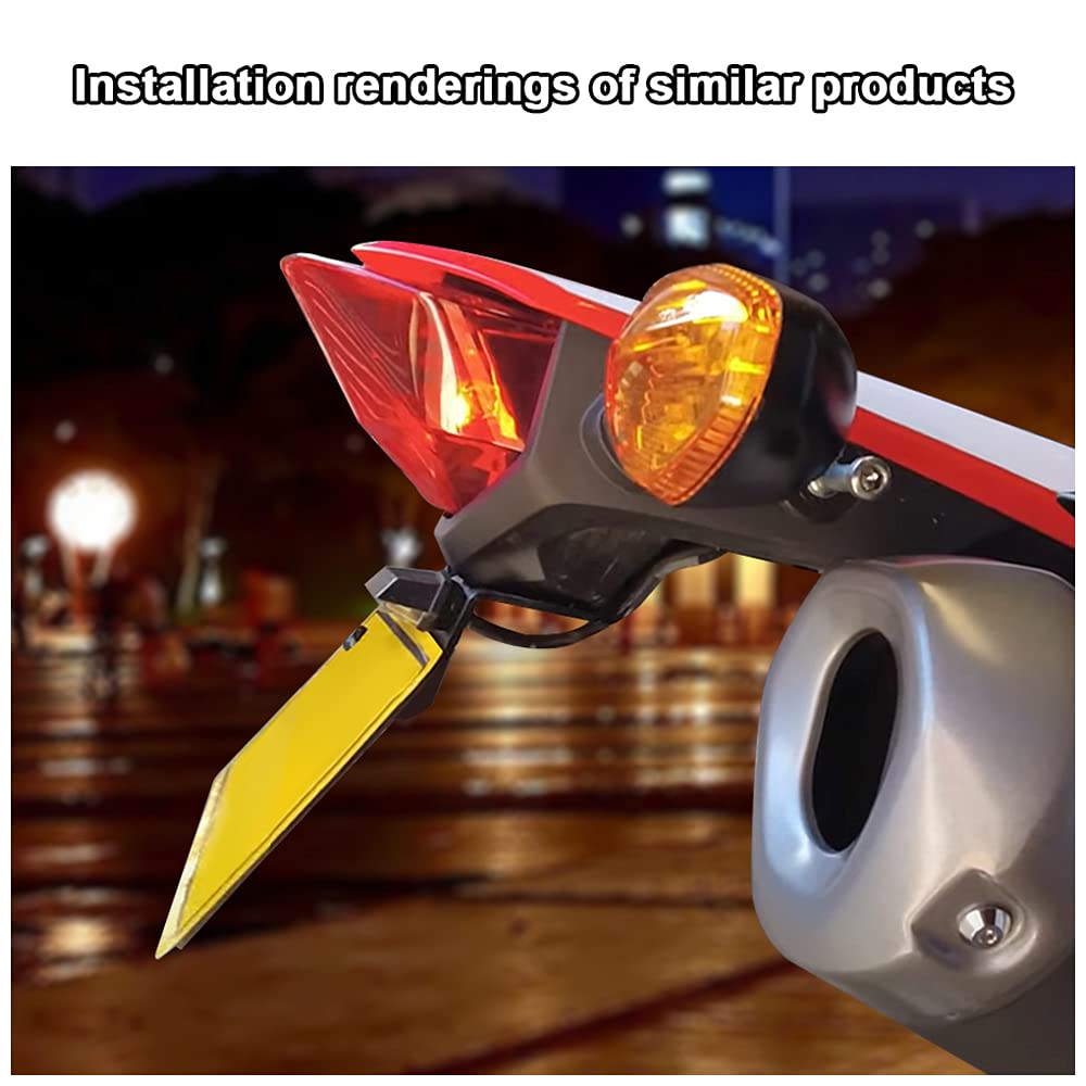 Rearace Motorcycle Fender Eliminator Compatible With Crf300L 2021-2023, Tail Tidy For Crf300L Rally 2021-20223/ Crf300Rx 2021-20