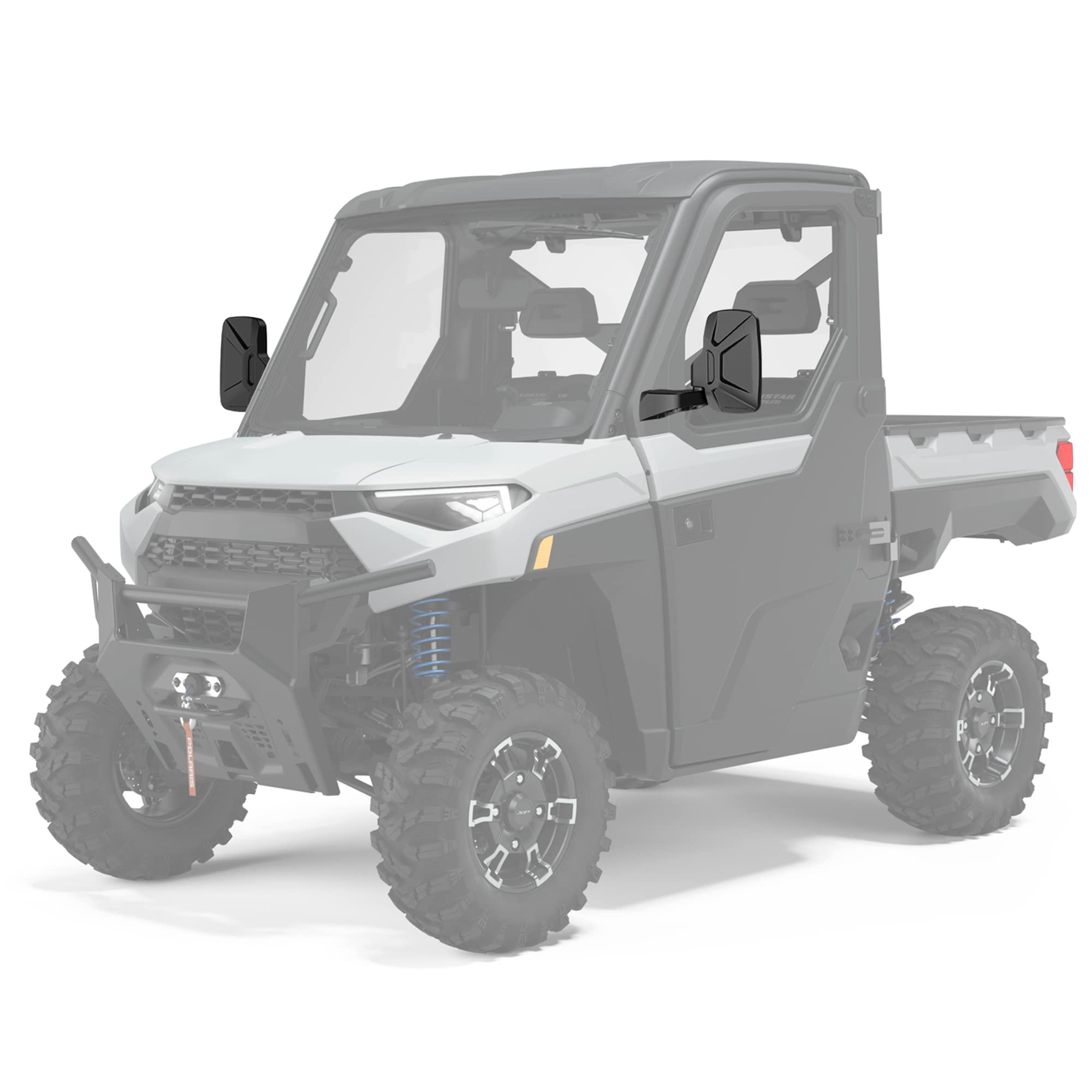 Ranger Side Mirrors Door Mounted, Esploratori UTV Side Mirrors for Full-Door Polaris Ranger Compatible With 2018-24 Polaris Rang